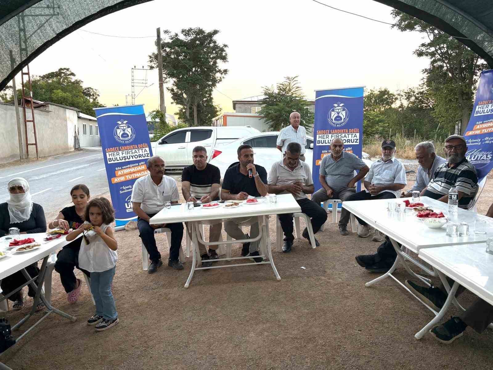 Başkan Hasan Ulutaş, Bahri Mahallesi’nde vatandaşlarla buluştu