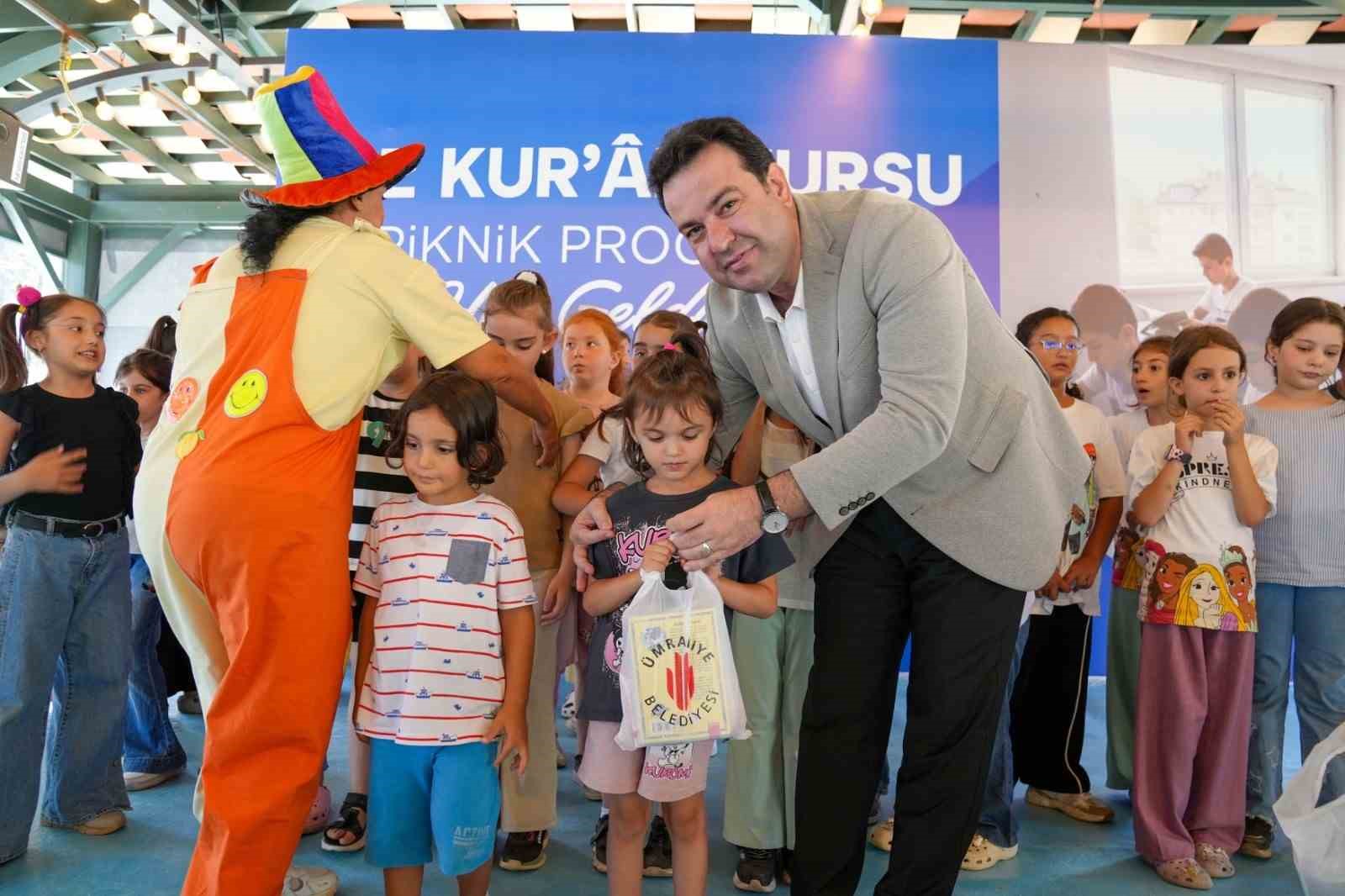 &Uuml;mraniye&rsquo;de Yaz Kur&rsquo;an Kursu &ouml;ğrencileri piknikte buluştu
