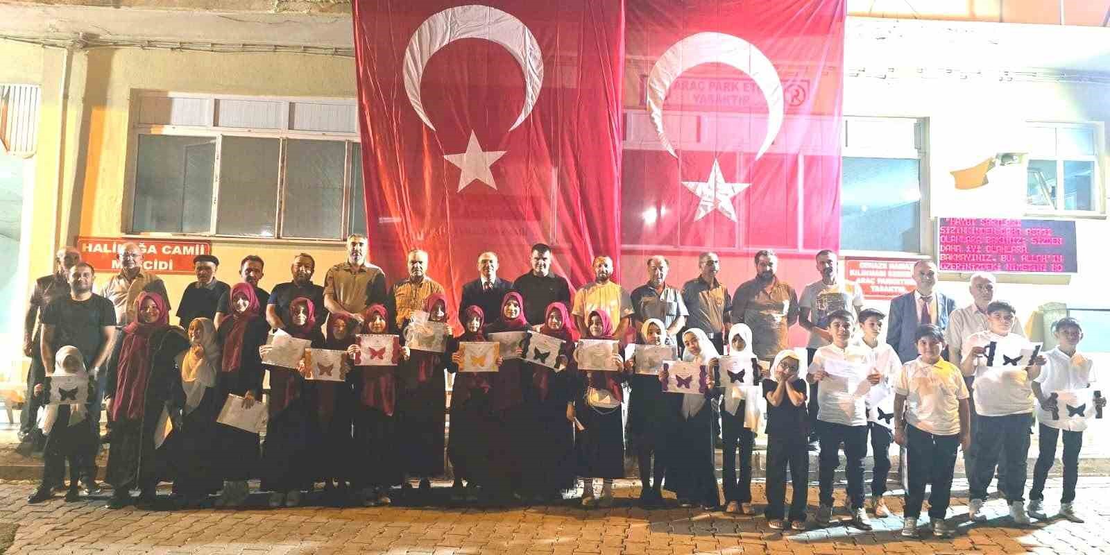 Simav’da Yaz Kur’an Kursu kapanış programı