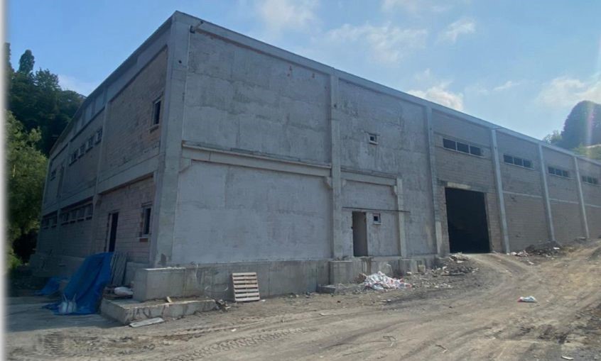 Spor salonu inşaatında sona gelindi
