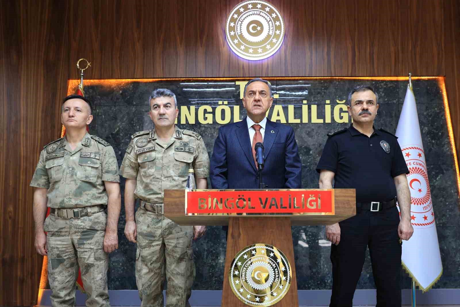 Bingöl’de Güvenlik ve Asayiş Bilgilendirme Toplantısı