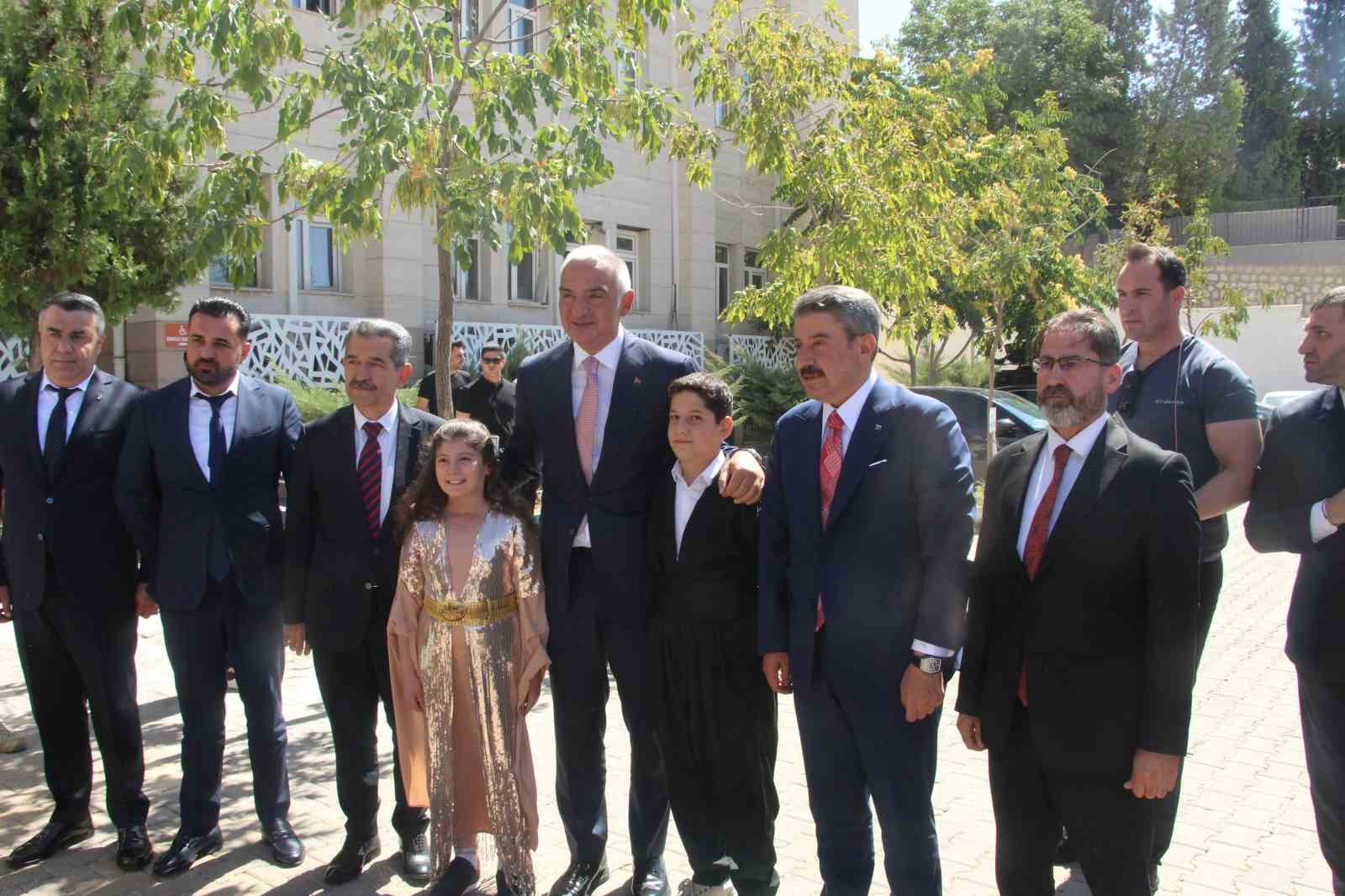 Kültür ve Turizm Bakanı Ersoy: "Şırnak, turizmden hak ettiği payı alacak"