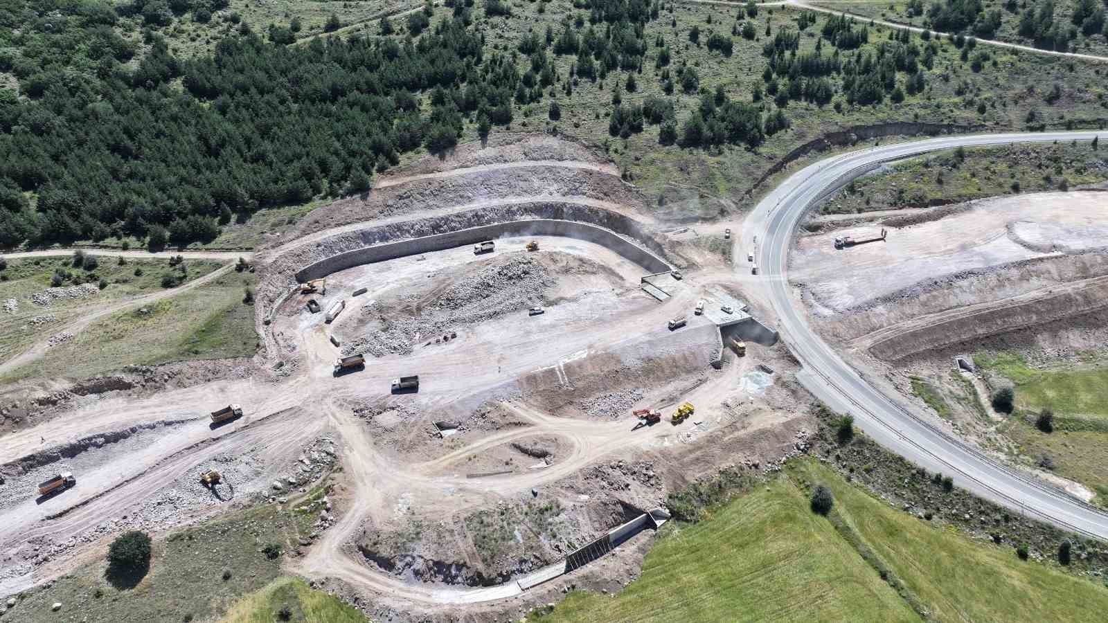 Hacılar-Erciyes yolunda sona doğru