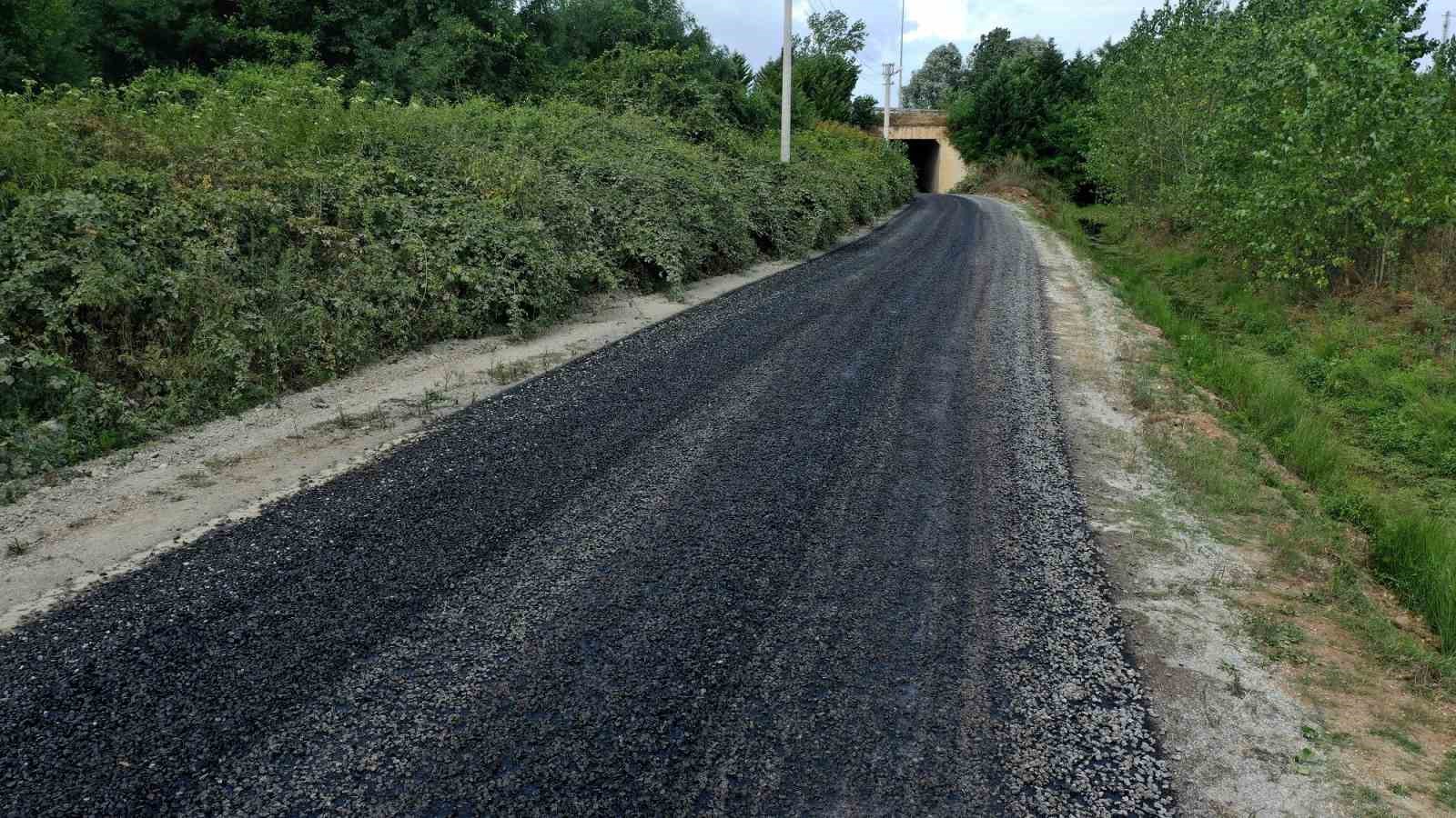 Ordu&rsquo;da yollara sıcak asfalt &ccedil;alışmaları s&uuml;r&uuml;yor
