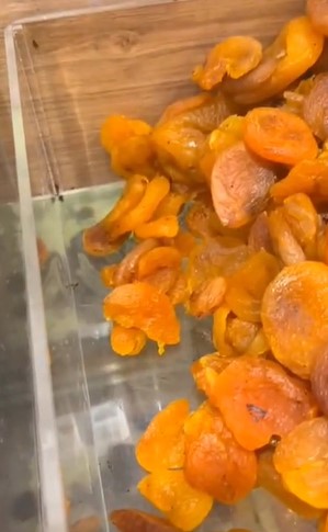 Kuru yemiş&ccedil;ide kilolarca b&ouml;ceklenmiş &uuml;r&uuml;n imha edildi
