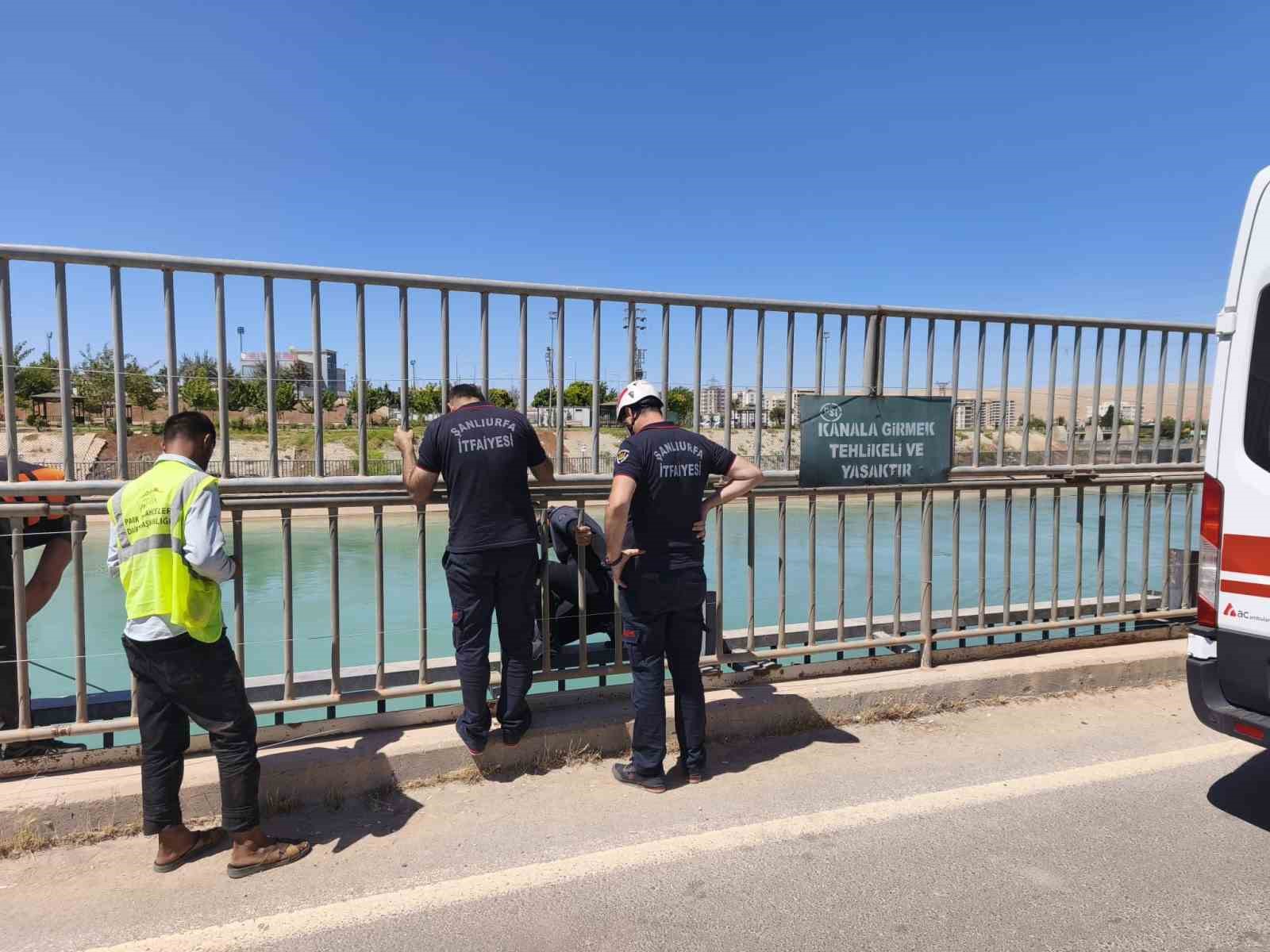 Şanlıurfa’da sulama kanalında bir gün arayla 2 ceset bulundu