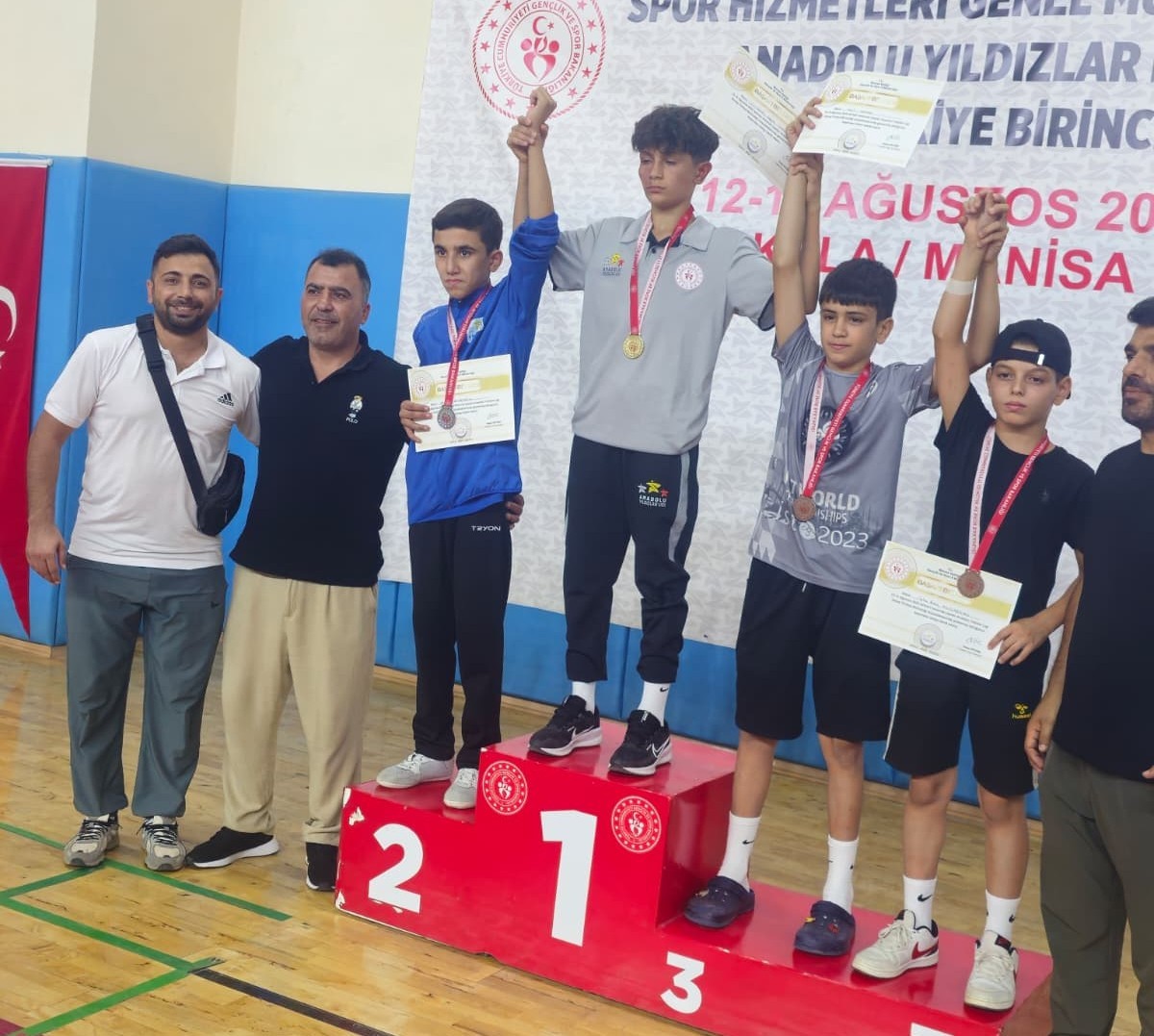 Şırnaklı sporcu, 600 sporcu arasından Türkiye 2.’si oldu