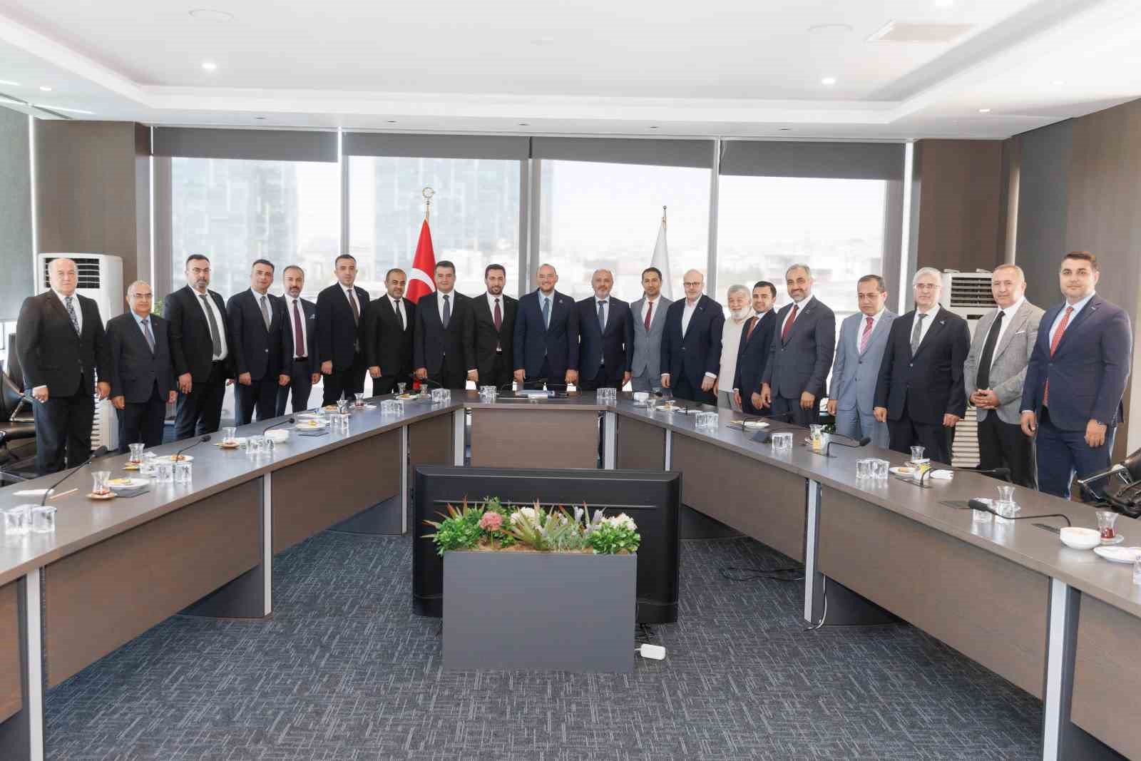 Gaziantep MÜSİAD’dan genel merkeze ziyaret