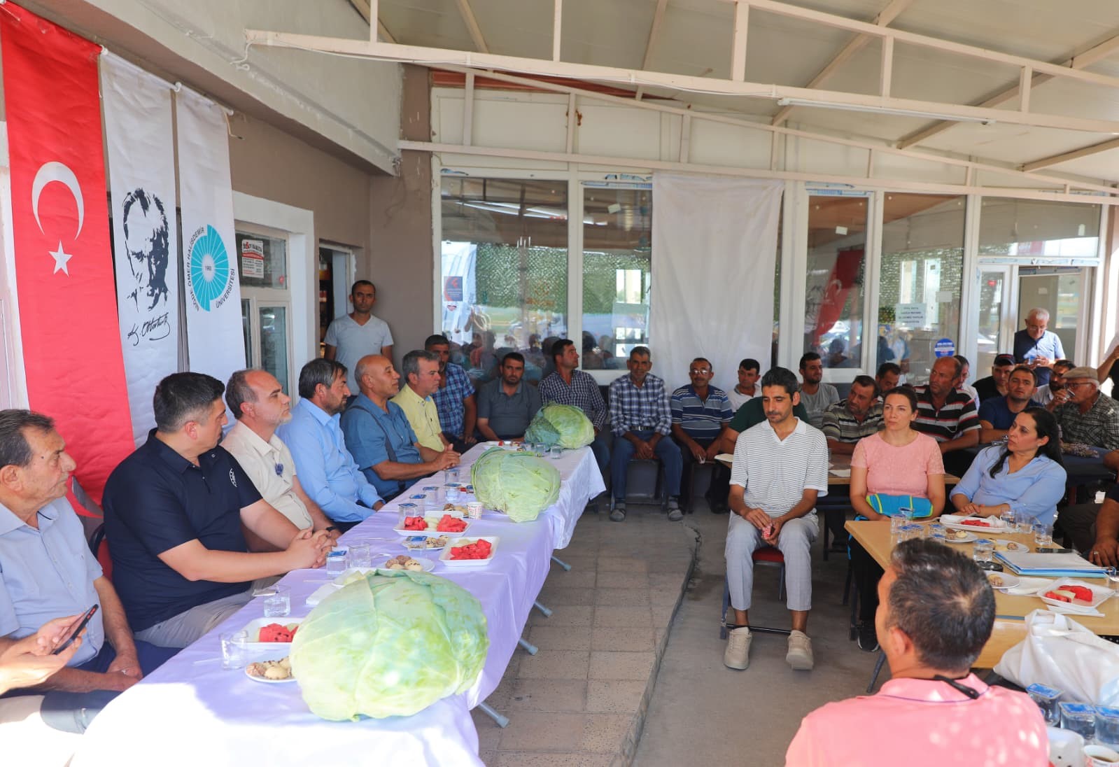 Niğde&rsquo;de &Ccedil;ift&ccedil;i Buluşmalarının ilki Kaynarca K&ouml;y&uuml;&rsquo;nde ger&ccedil;ekleştirildi
