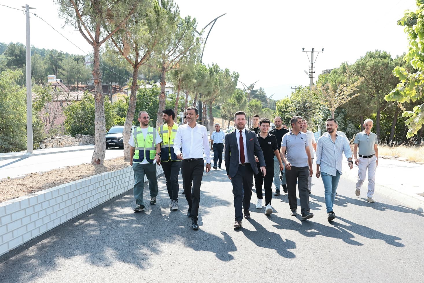 Tavas - Bağlar Yolu modern g&ouml;r&uuml;n&uuml;me kavuştu
