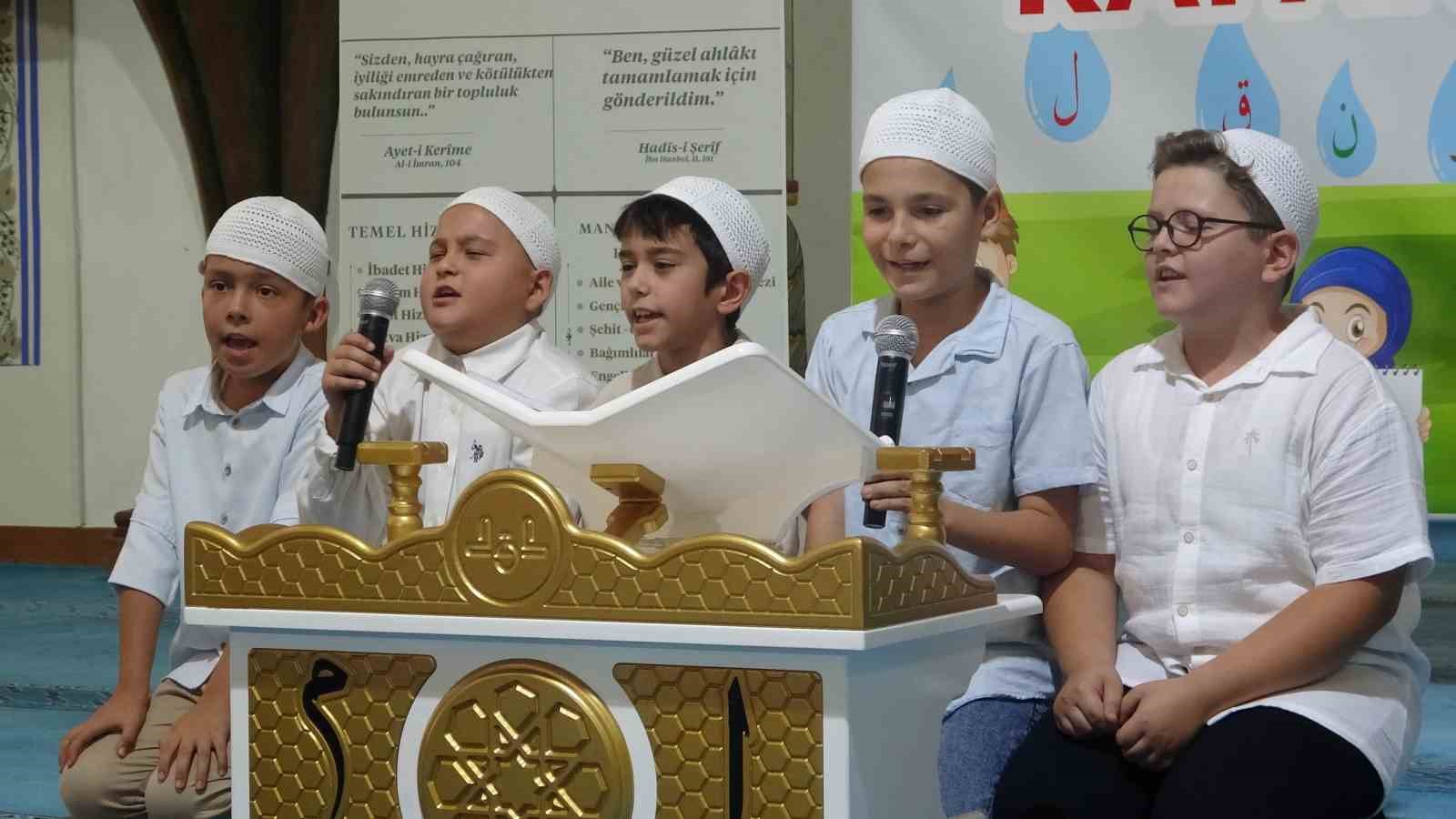 Kütahya’da ’Yaz Kur’an Kursları Kapanış Programı’ yapıldı