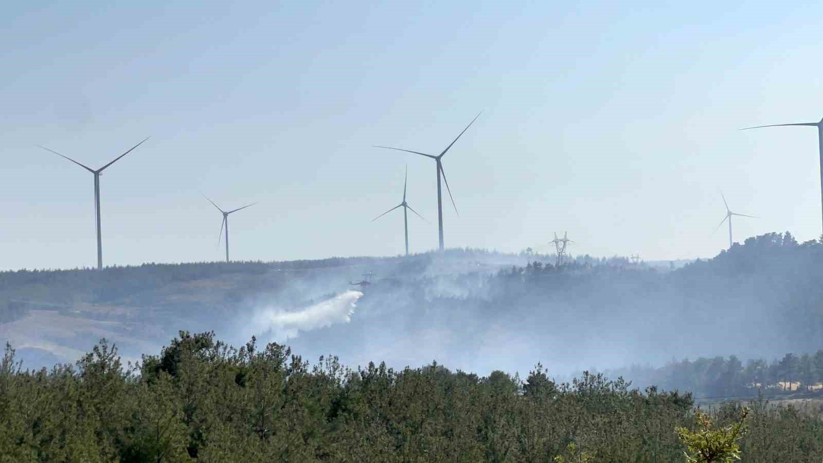 Çanakkale’de orman yangınına müdahale kapasitesi arttırıldı