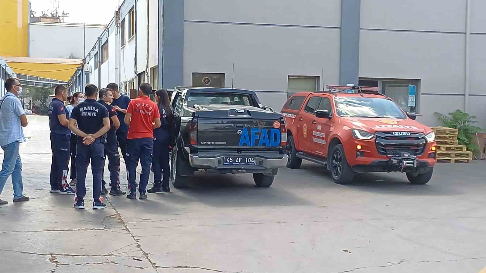 Manisa’da fabrikada kimyasal zehirlenmesi: 3 kişi yaralandı