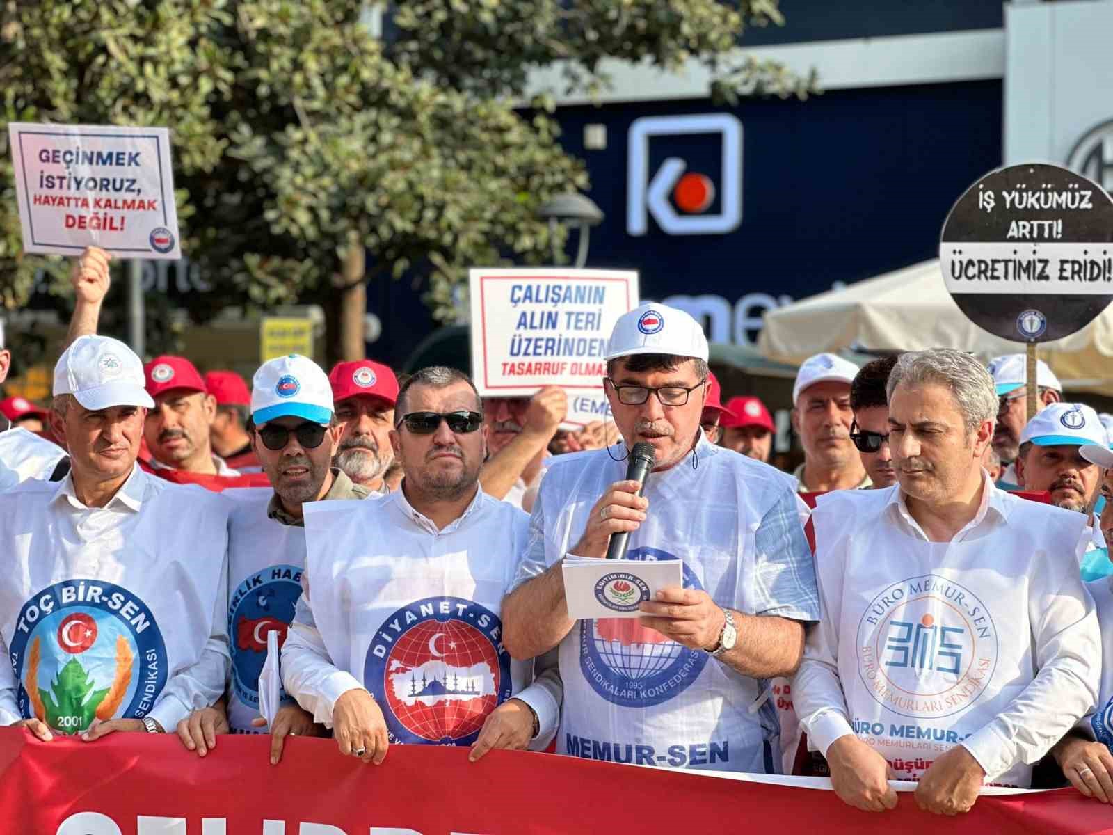 Memur-Sen’den zam teklifine tepki