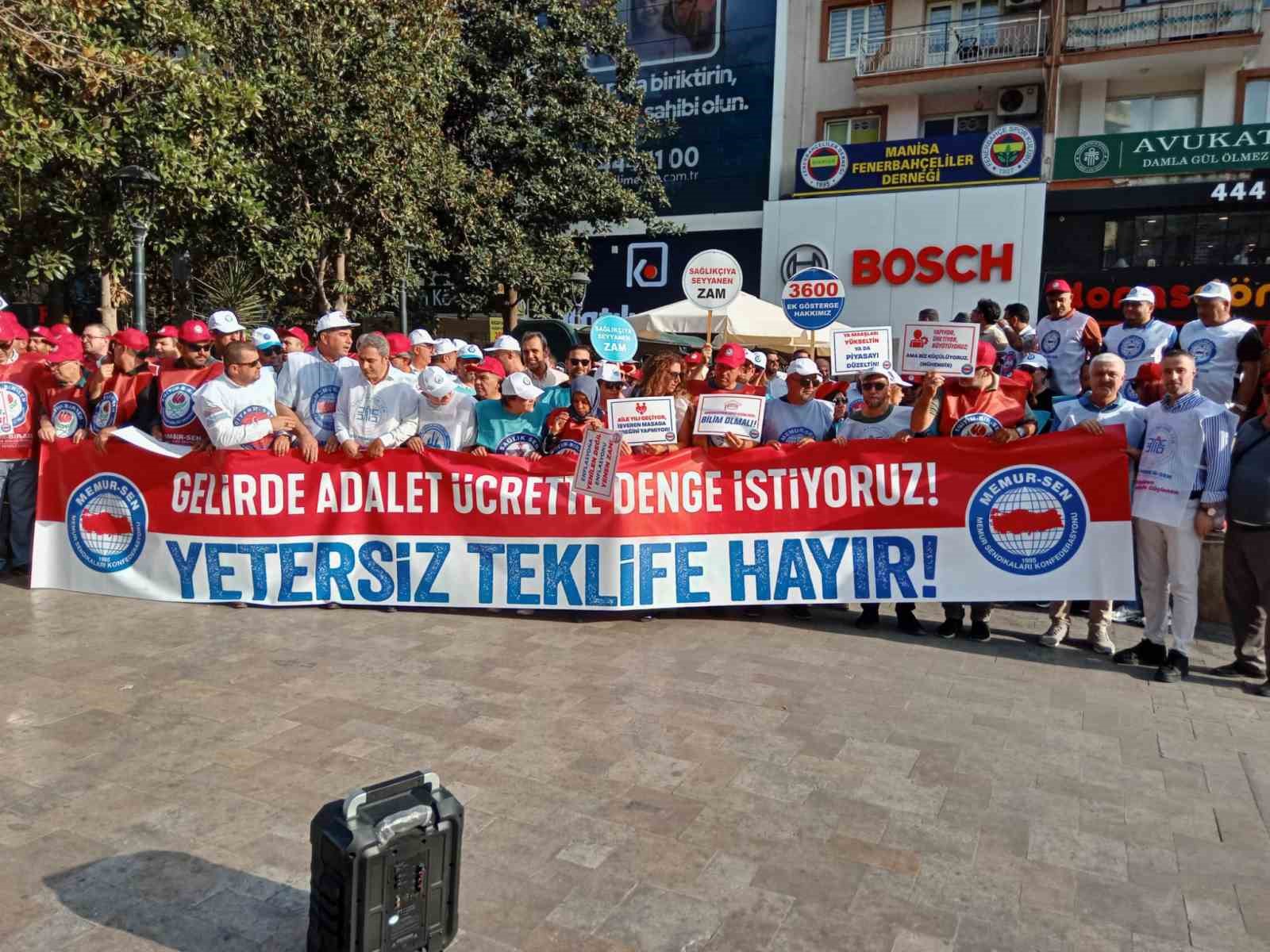 Memur-Sen&rsquo;den zam teklifine tepki
