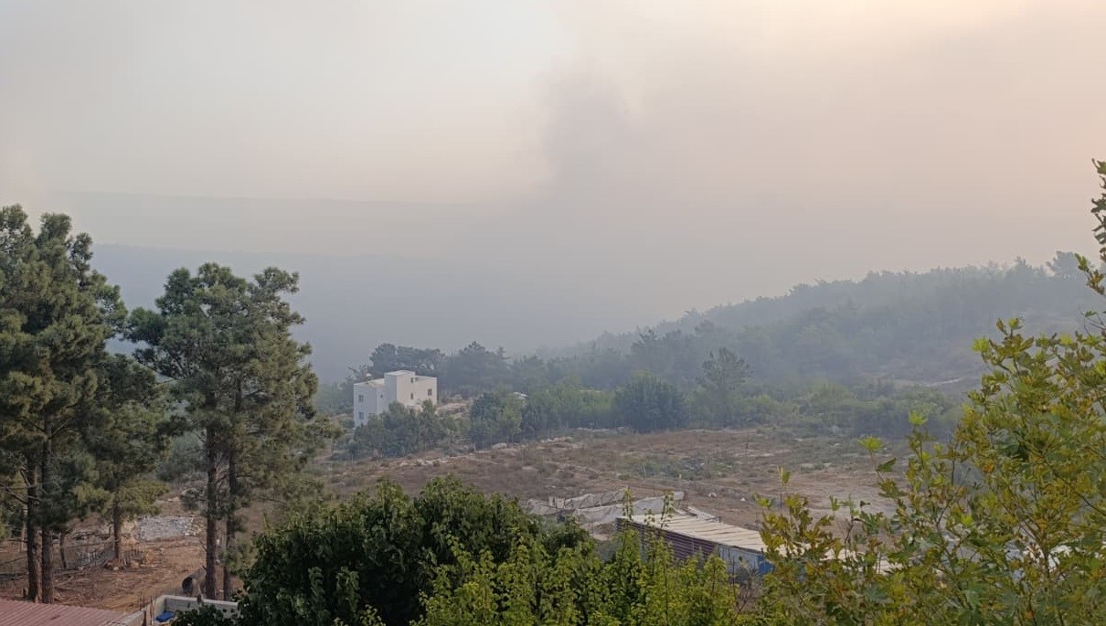 Mersin’deki orman yangını 2. gününde