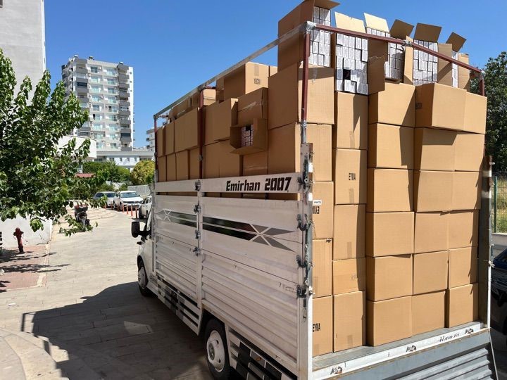 Adana&rsquo;da 7 milyon 910 bin adet ka&ccedil;ak makaron ele ge&ccedil;irildi
