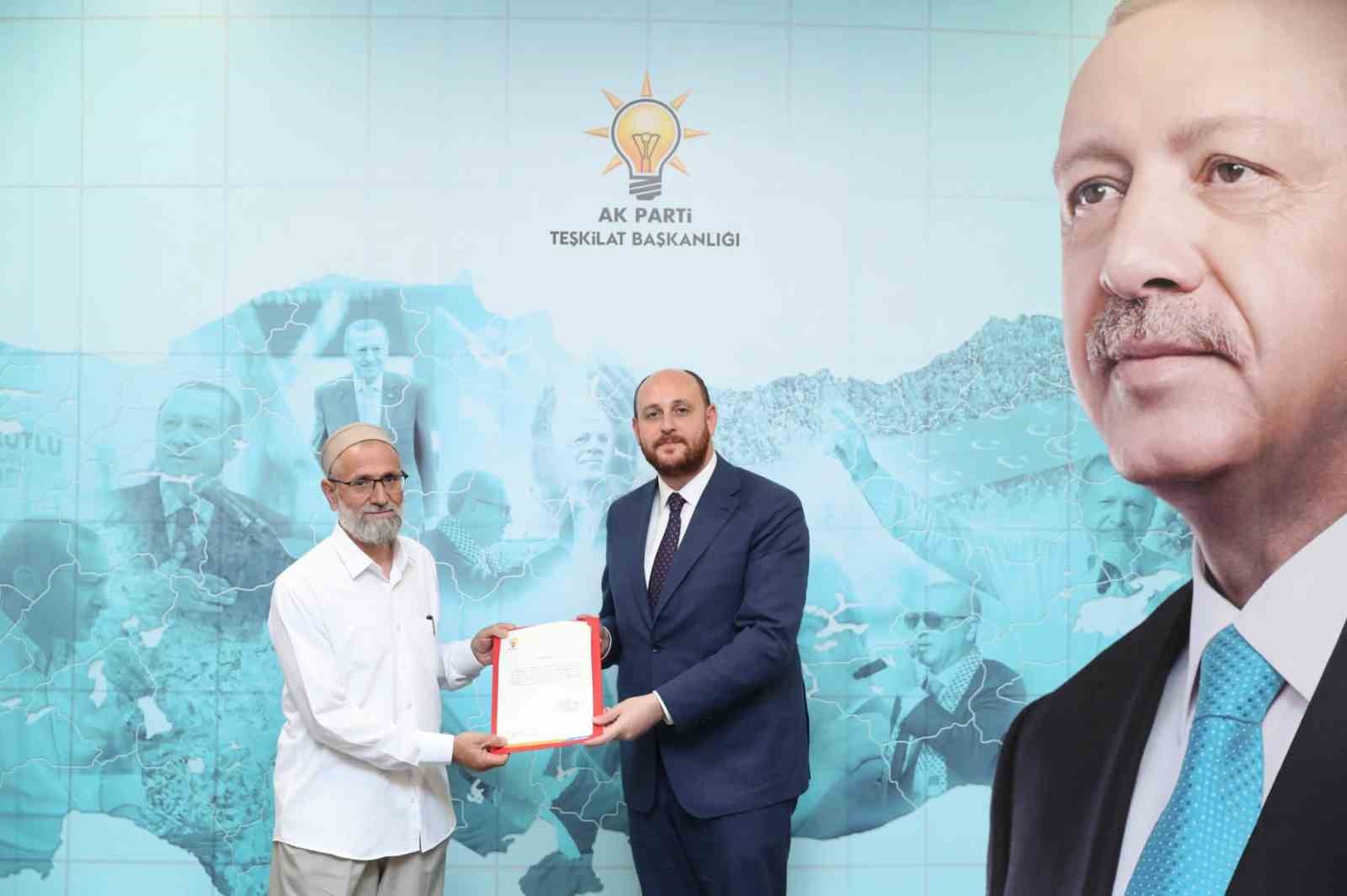 AK Parti Çavdarhisar İlçe Başkanlığı’na Haşim Çelik atandı