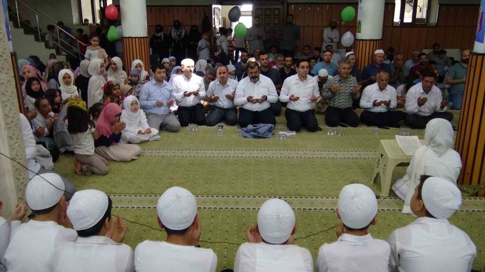 Gerc&uuml;ş&rsquo;te yaz Kur&rsquo;an kursu kapanış programı d&uuml;zenlendi
