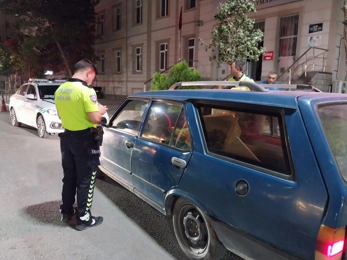 Sungurlu’da trafik denetimi