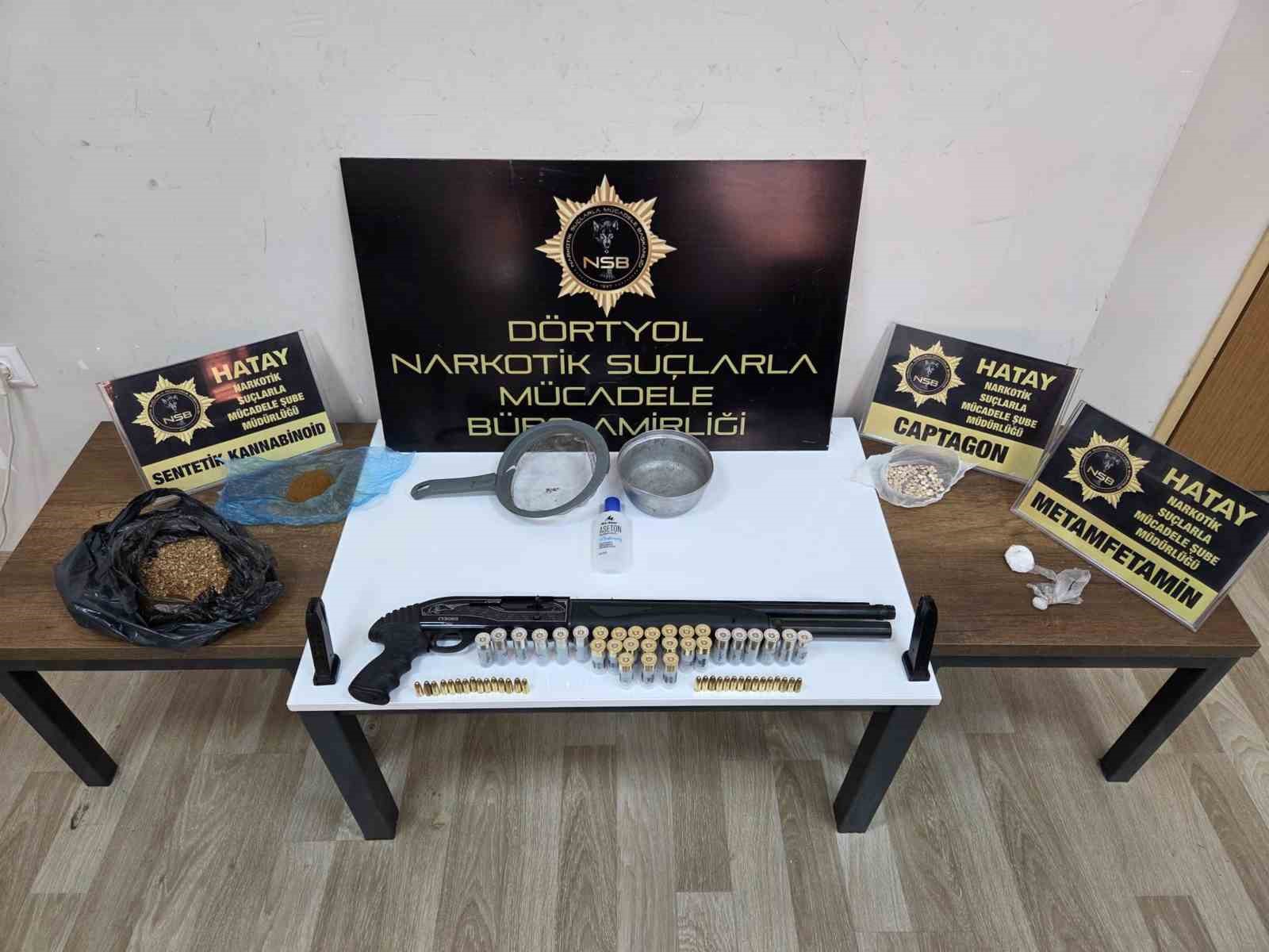 Dörtyol’da uyuşturucu satıcılarına yönelik operasyon; 10 gözaltı