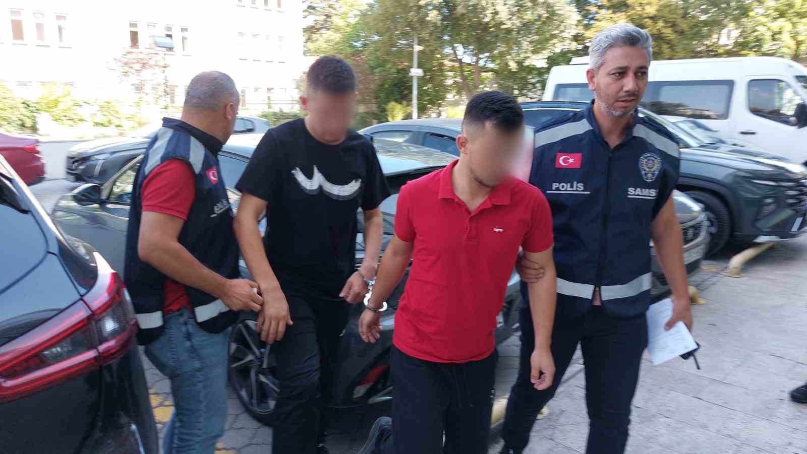 Samsun’da tüfekle bir kişiyi ensesinden vuranlar yakalandı