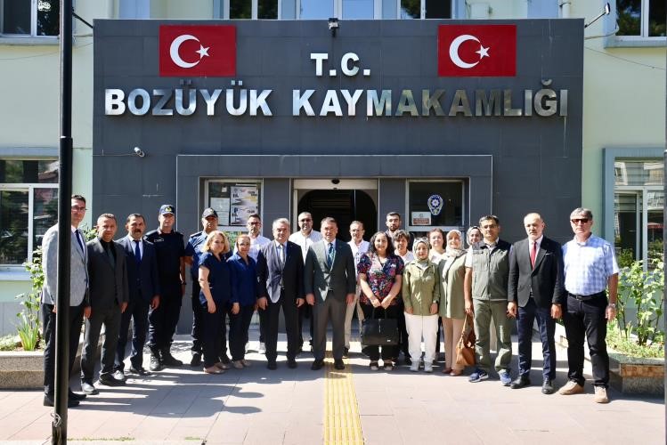 Vali Faik Oktay Sözer’den Bozüyük’e ziyaret