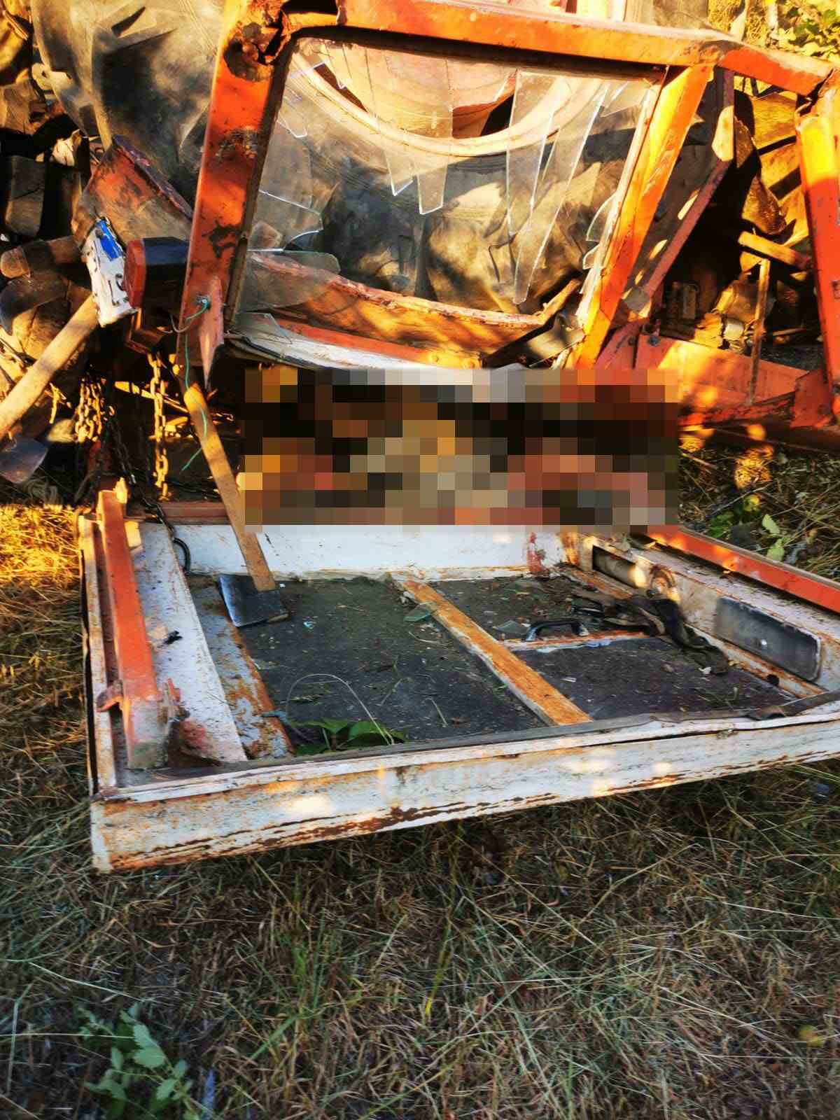 Sinop&rsquo;ta trakt&ouml;r devrildi: 1 &ouml;l&uuml;
