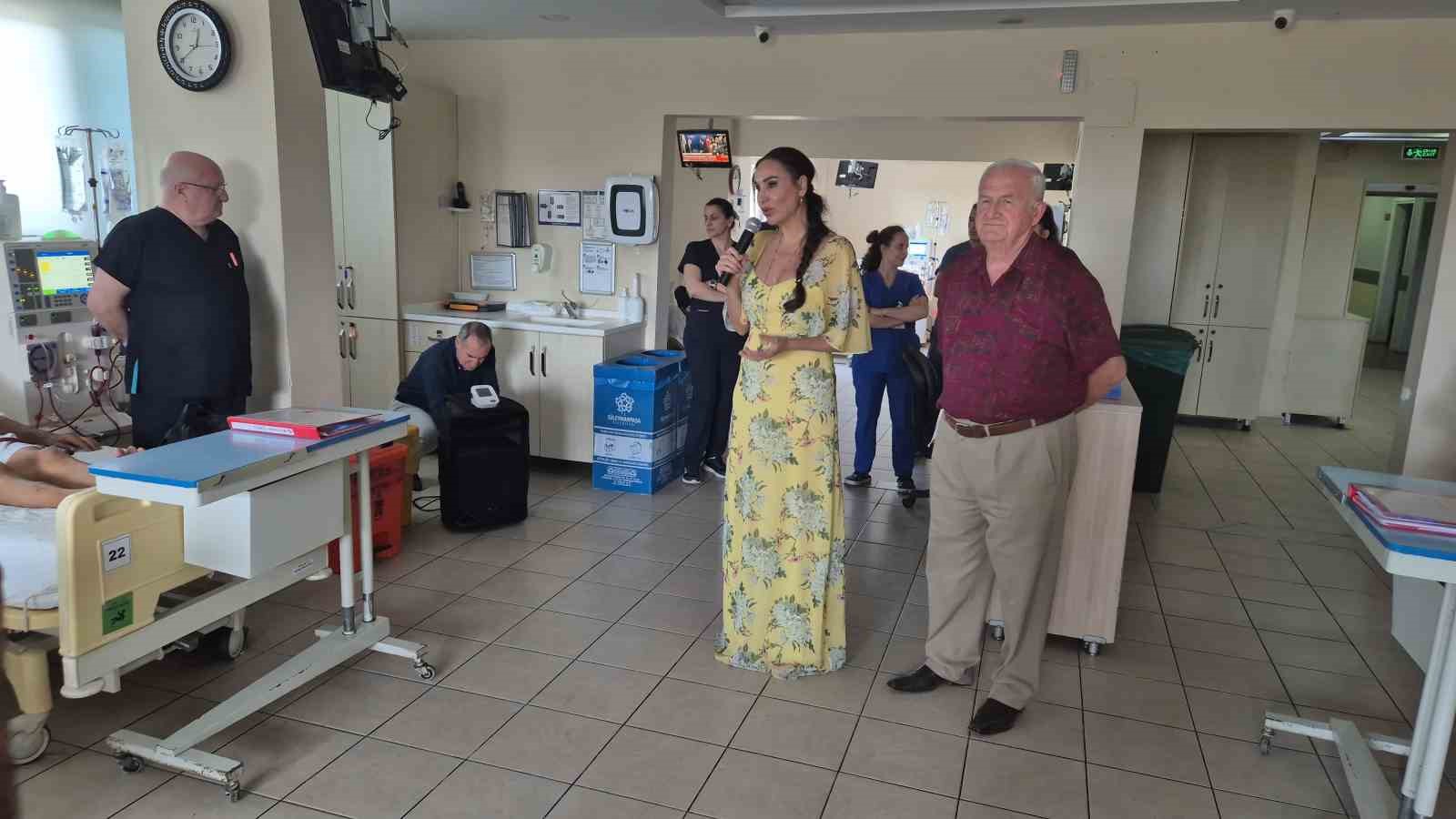 Tekirdağ’da diyaliz hastalarına zihinsel egzersiz desteği: Hastalara Şenkal sürprizi