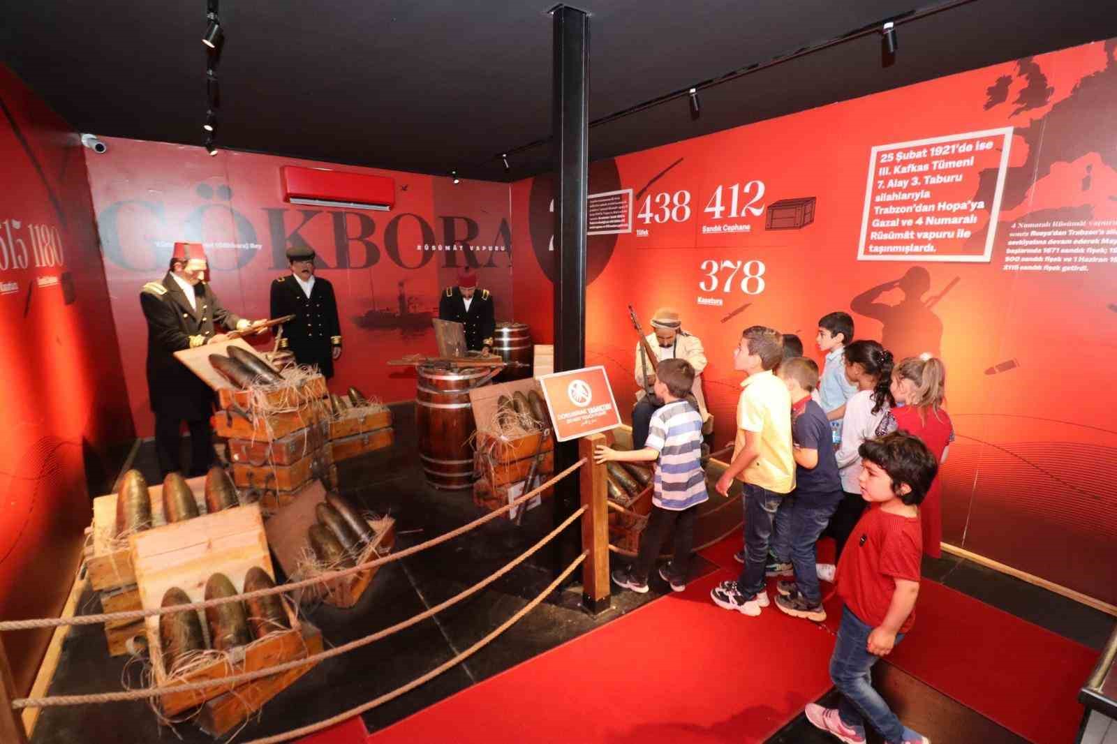 Rüsumat No: 4 Gemisi ve Açık Hava Müzesi’ni, 558 bin 214 kişi ziyaret etti