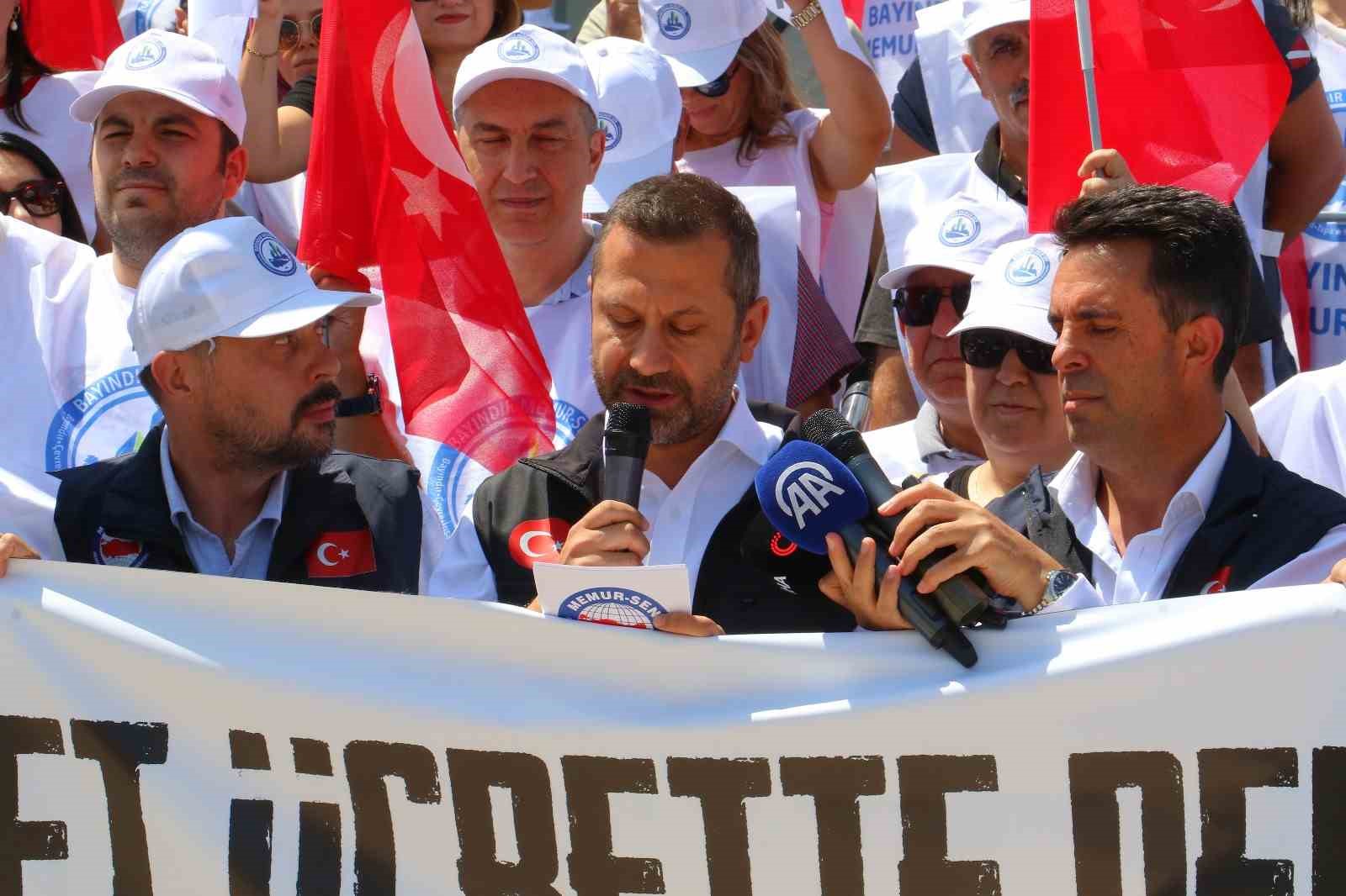 Memur-Sen’den Ankara’da eylem