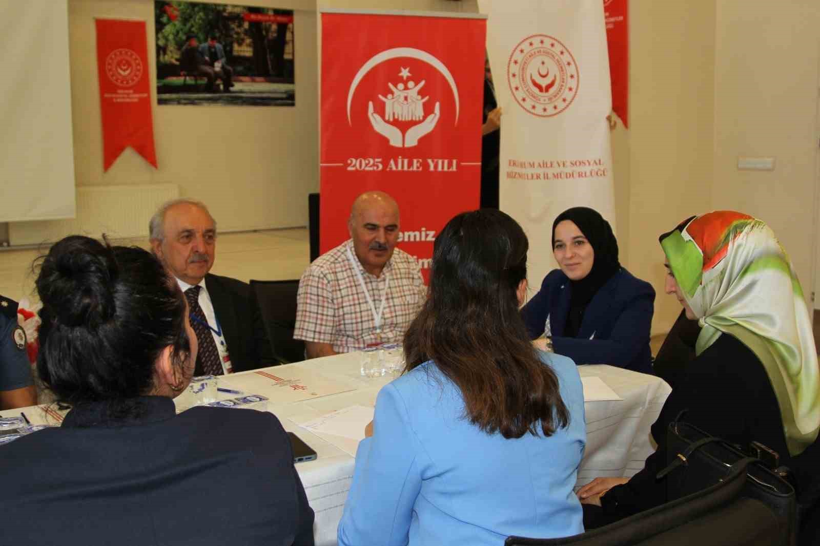 Erzurum’da yaşlı il çalıştayı düzenlendi