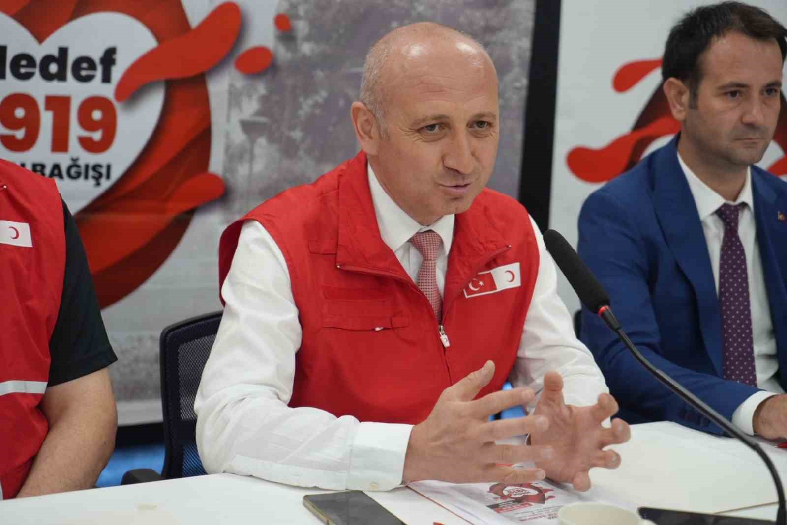 Samsun&rsquo;da &rsquo;Hedef 1919&rsquo; kampanyası: "Hastaya Kan, Ormana Can"
