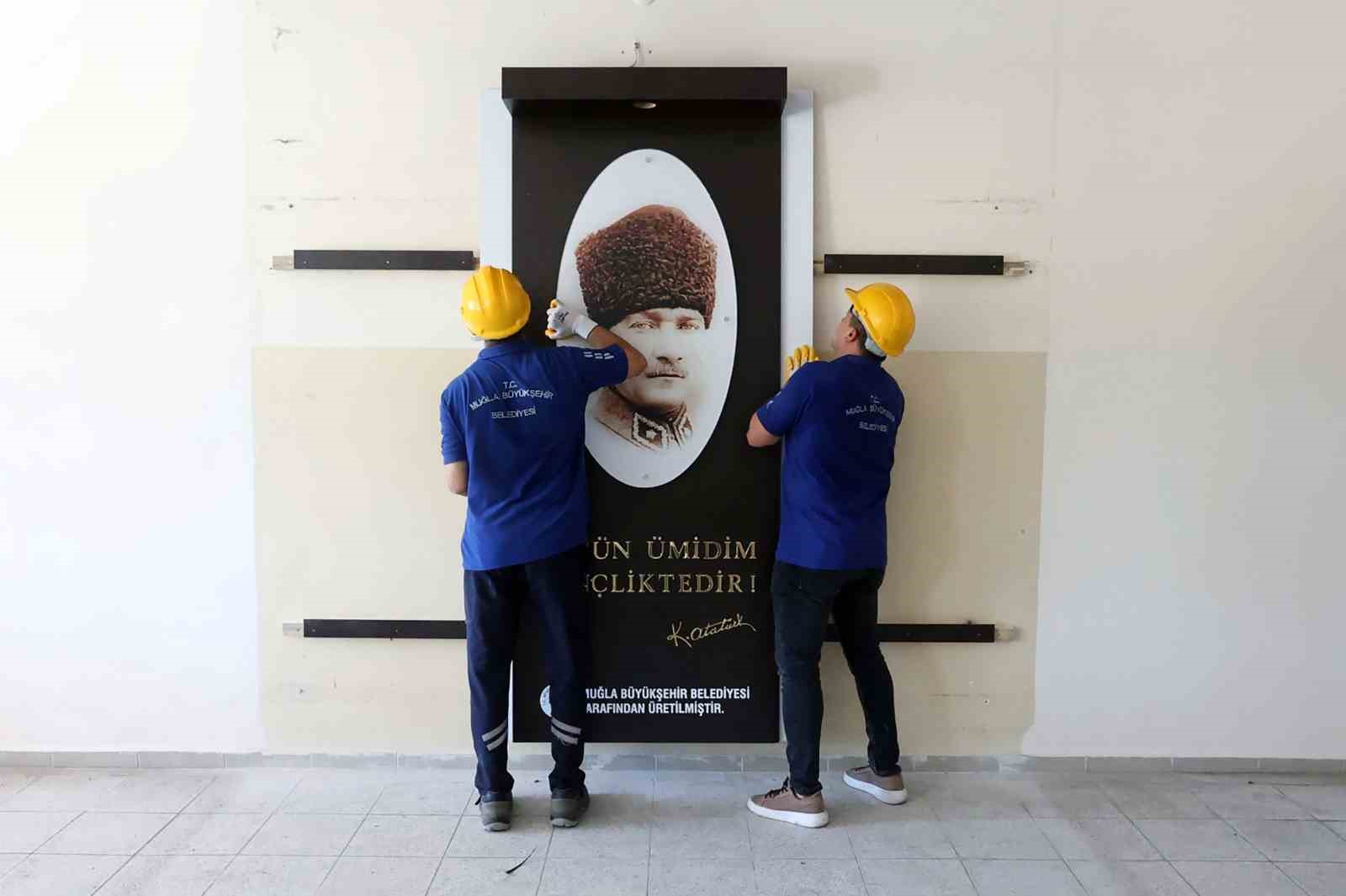 Muğla B&uuml;y&uuml;kşehir&rsquo;den okullara tadilat desteği
