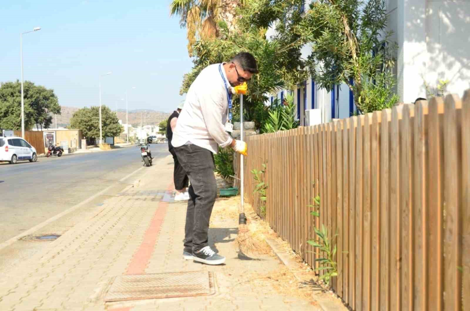 Bodrum’da temizlik farkındalığı