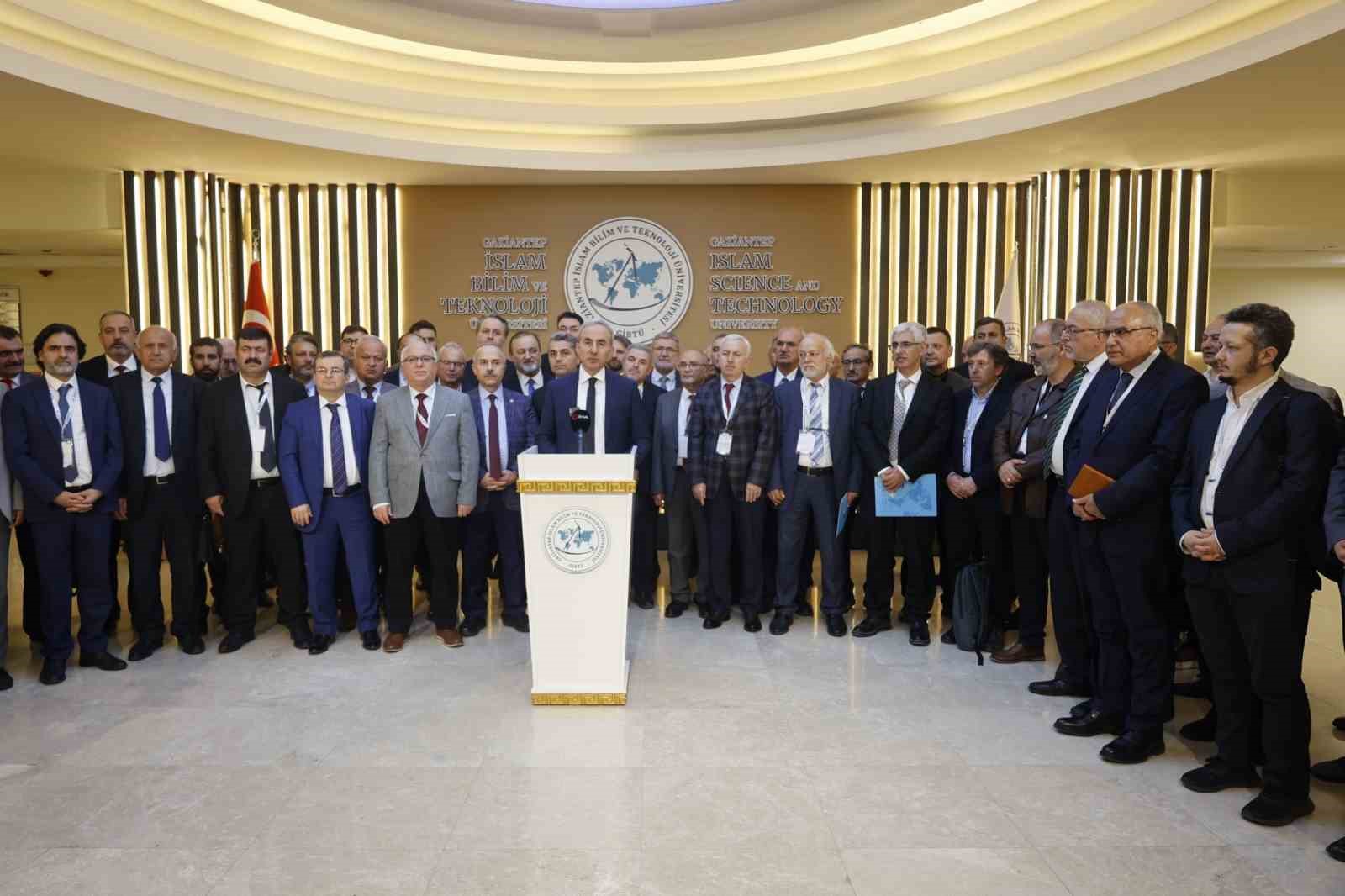 TİDKONSEY’den Filistin’e destek İsrail’e tepki