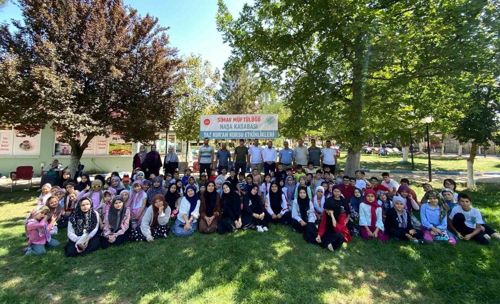 Simav’da Yaz Kur’an Kursu öğrencilerine özel etkinlik