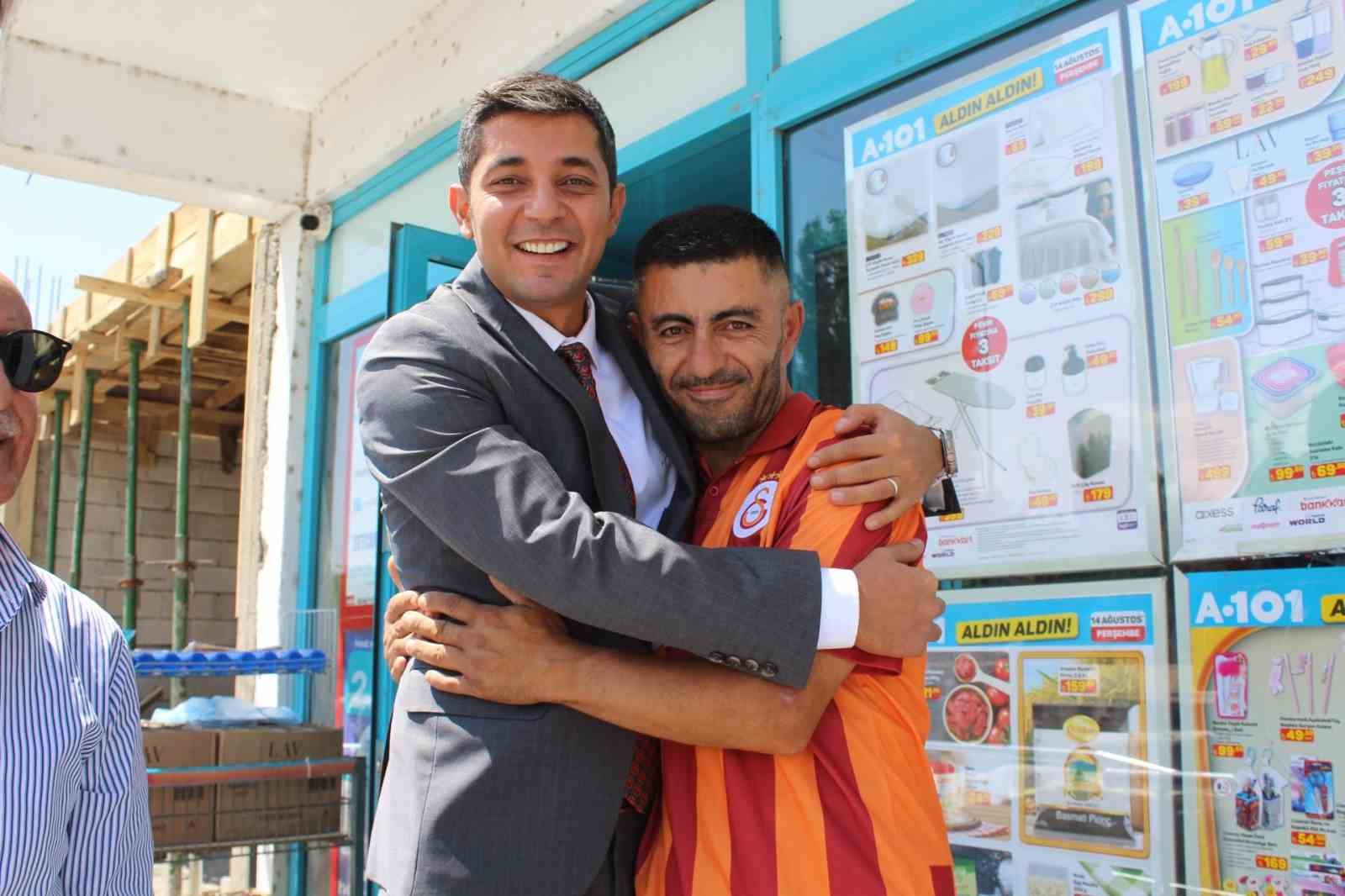 Hamur Kaymakamı Mahir, veda etti