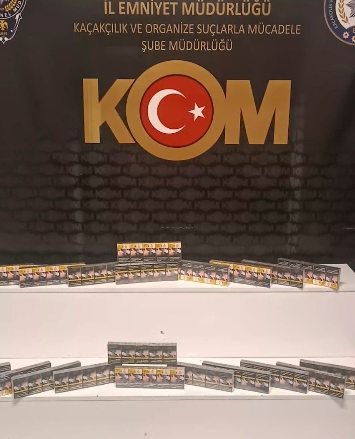 Kayseri’de kaçak sigara operasyonu