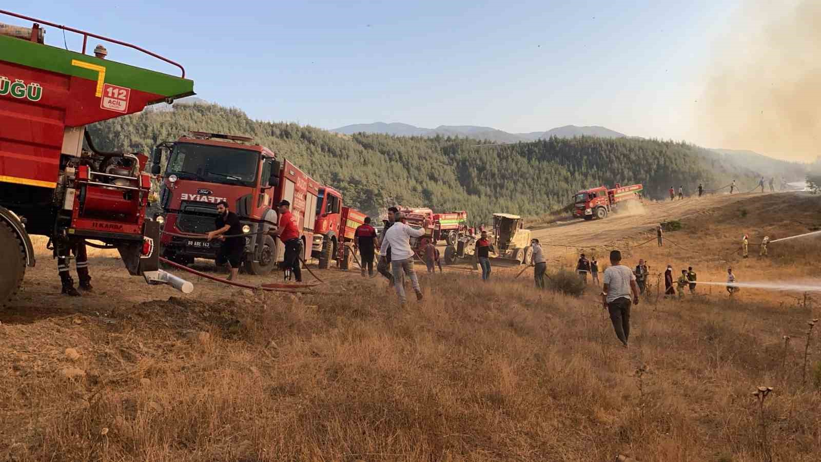Osmaniye&rsquo;deki orman yangını kontrol altına alındı
