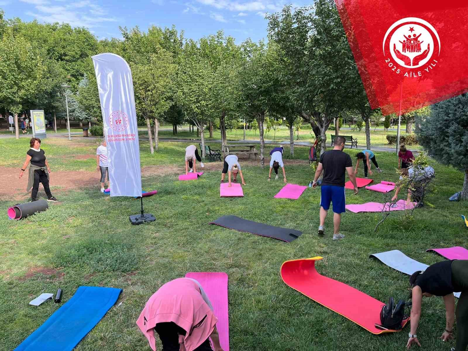 Eskişehir’de güne sporla başlangıç