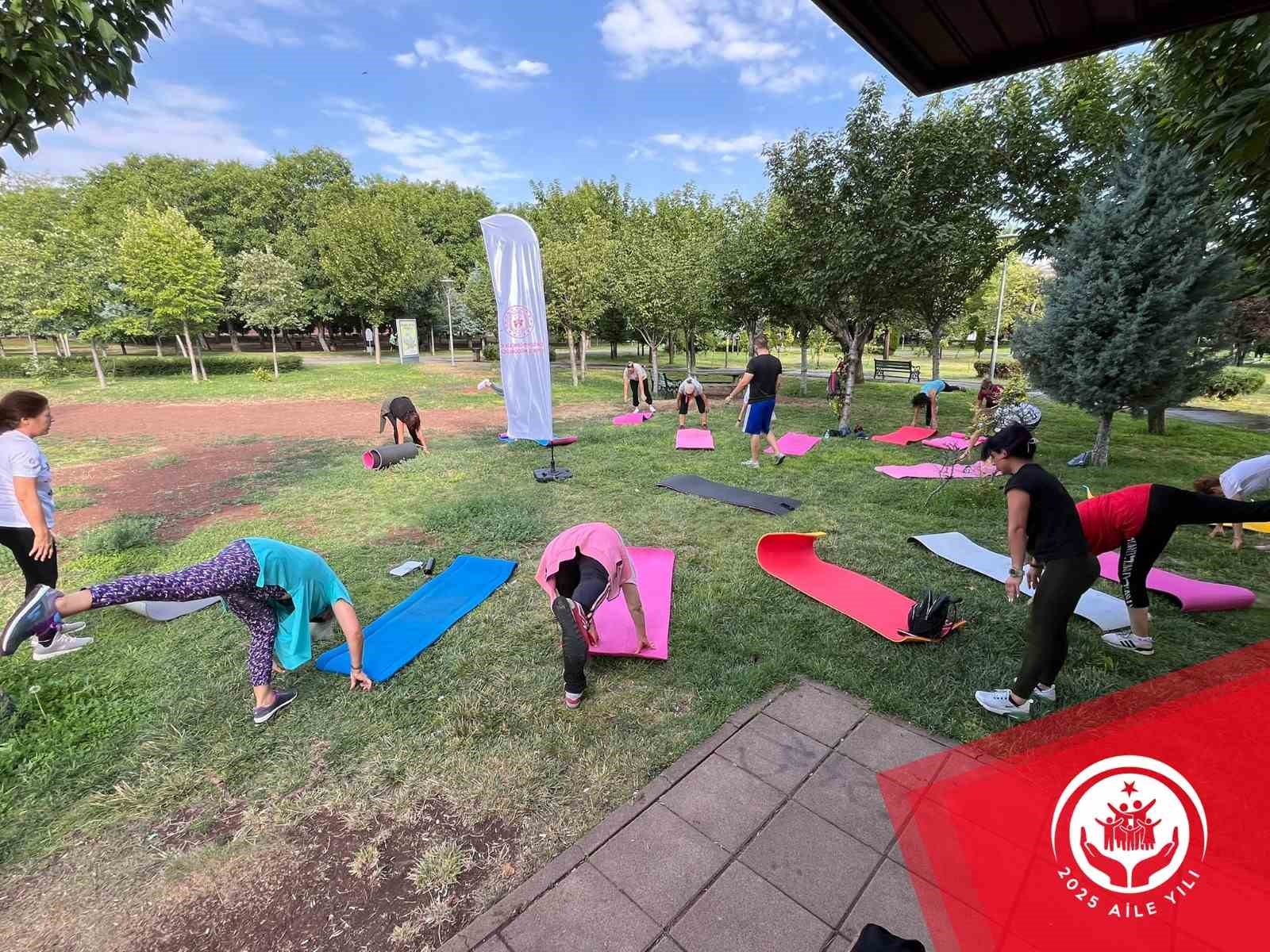 Eskişehir&rsquo;de g&uuml;ne sporla başlangı&ccedil;
