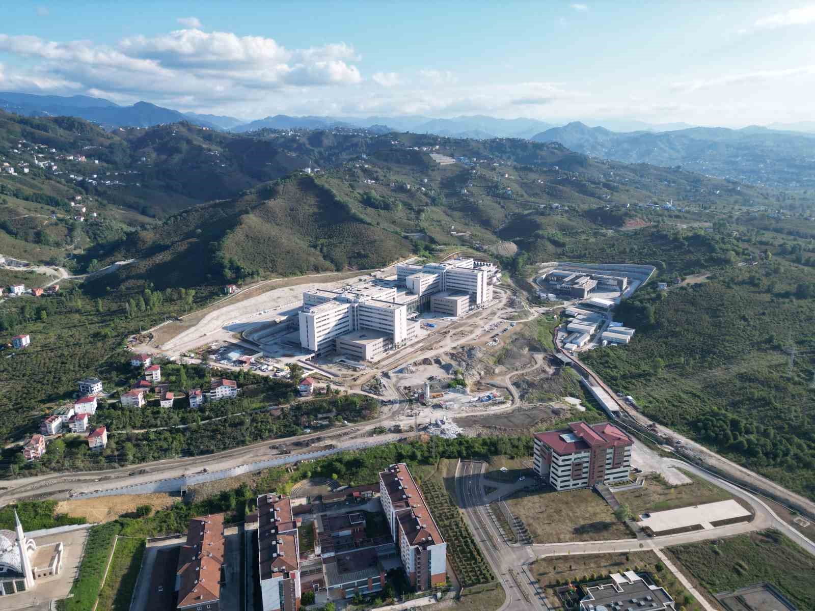 Ordu Şehir Hastanesi&rsquo;nde geri sayım başladı
