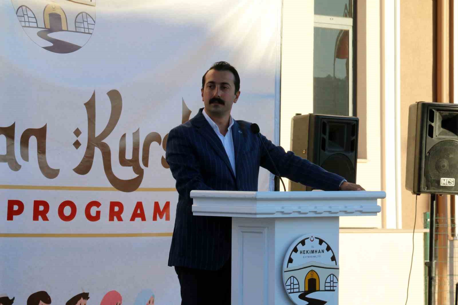 Hekimhanda yaz Kuran kurslar kapan program dzenlendi
