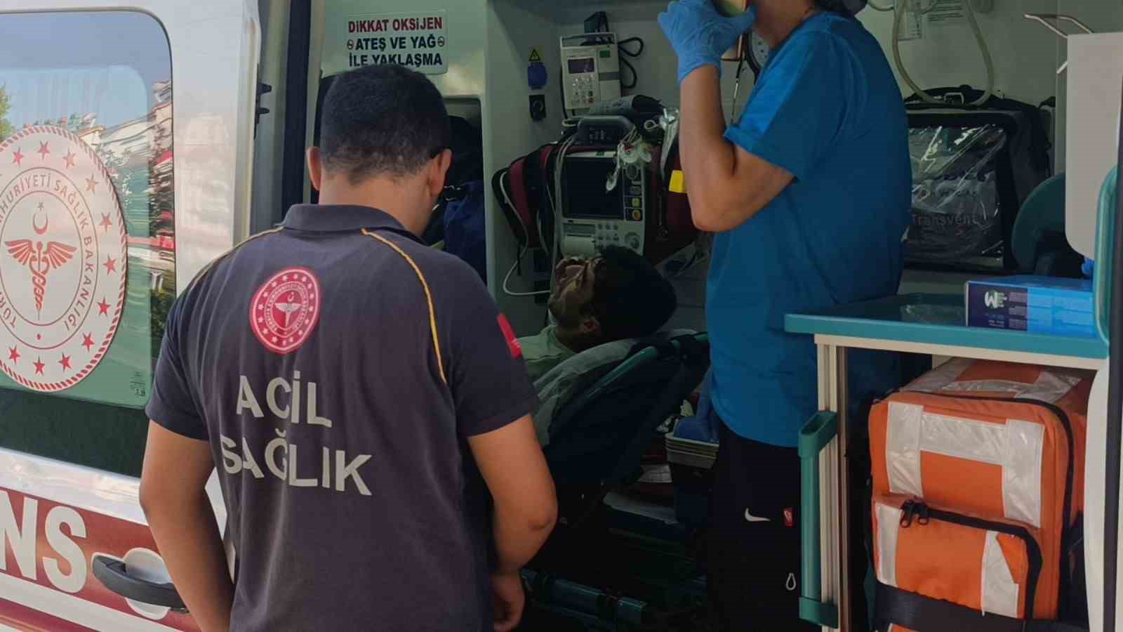 Manavgat’ta motosiklet kazası: 1 yaralı