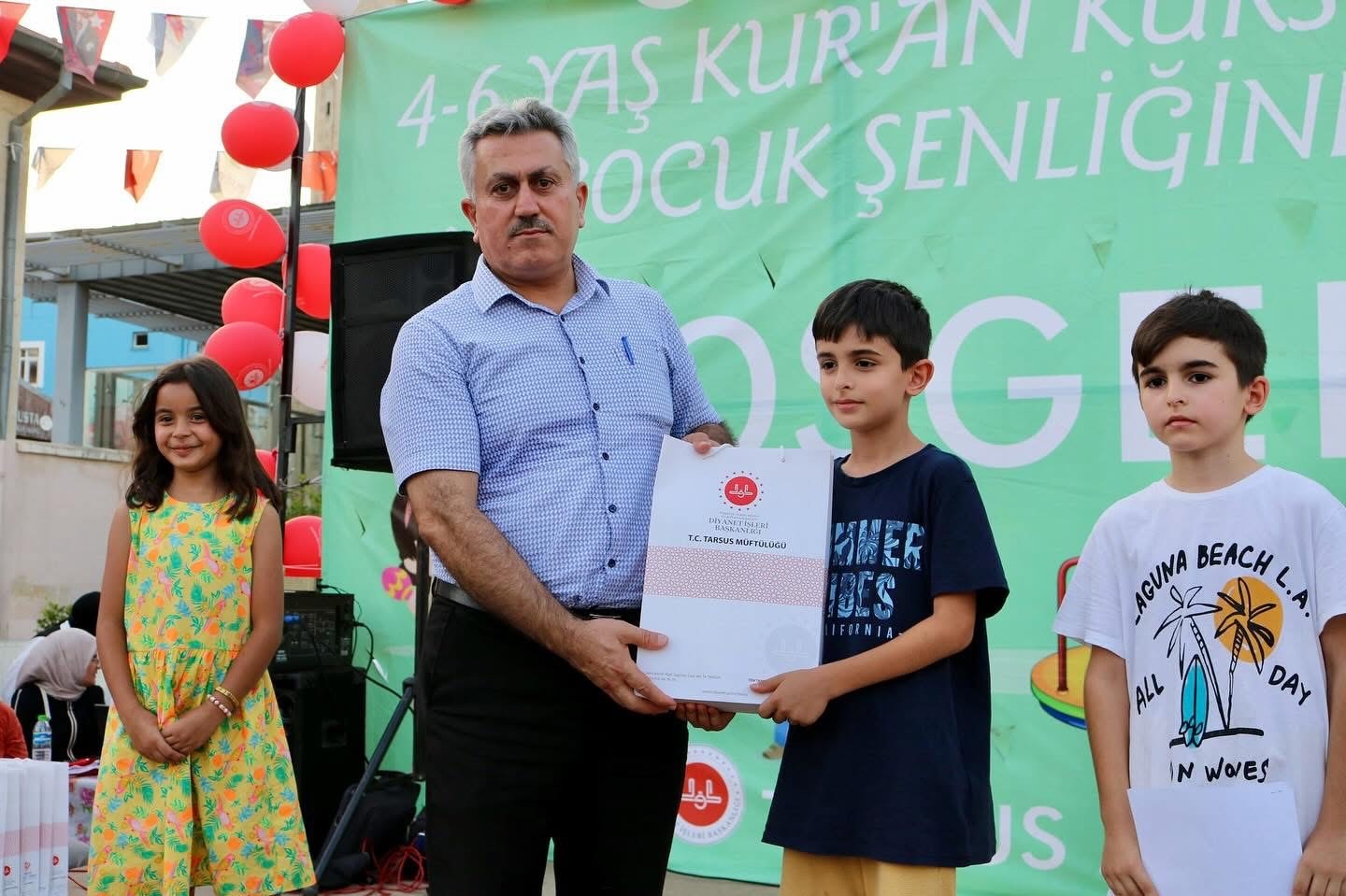Tarsus&rsquo;ta Yaz Kur&rsquo;an kurslarında 10 bin 588 &ouml;ğrenciye eğitim verildi
