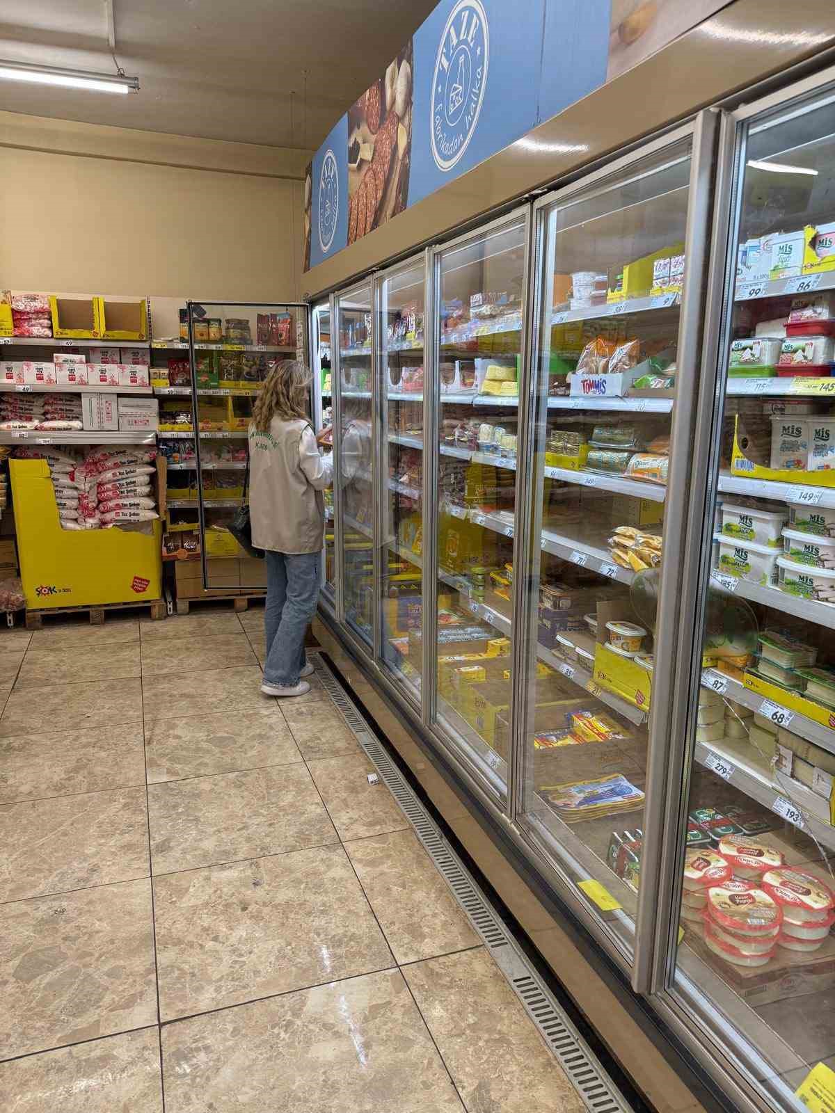 Susuz&rsquo;da marketlerde denetim
