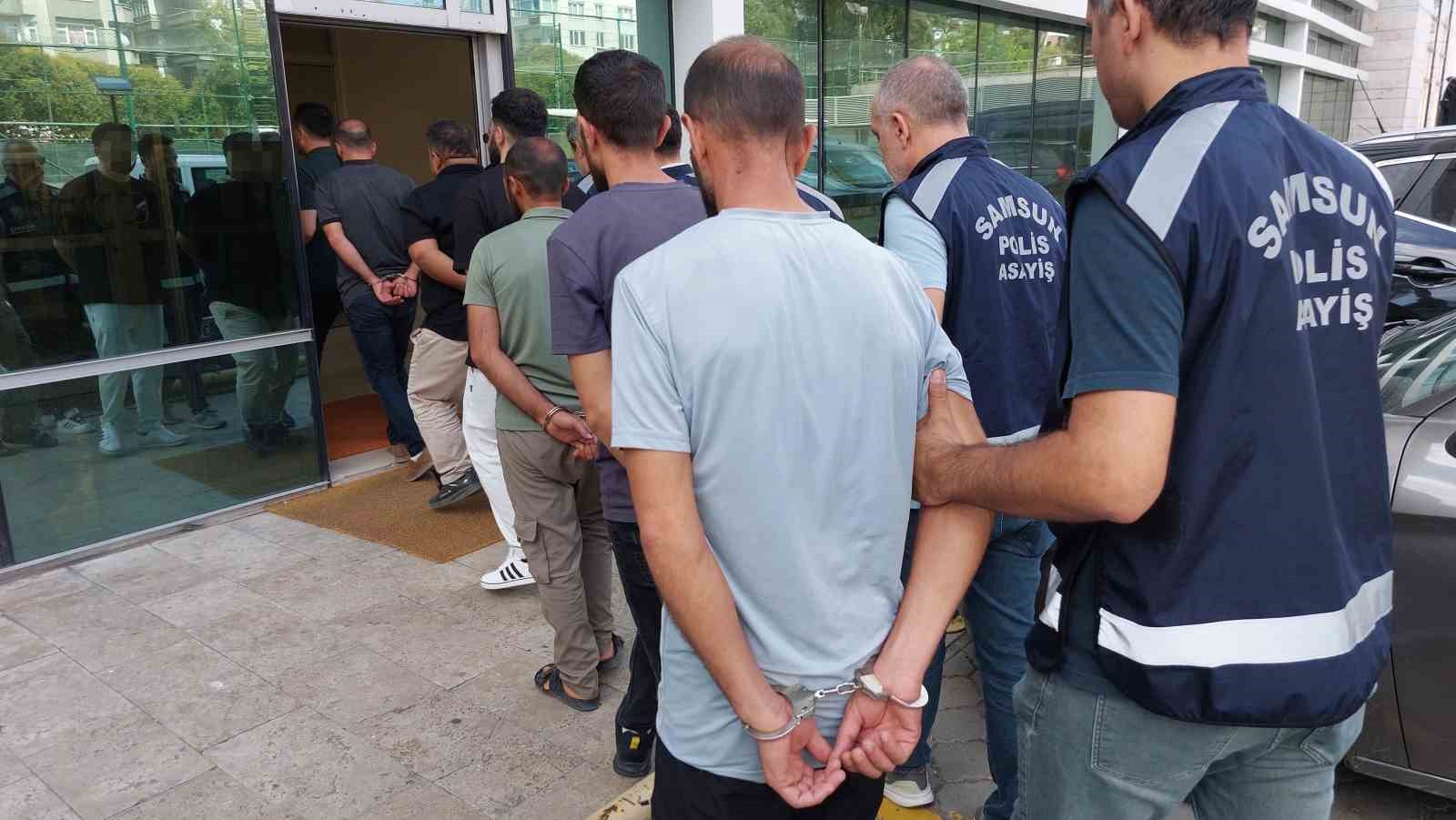 Samsun merkezli 5 ilde dolandırıcılık operasyonu: 6 kişi adliyede
