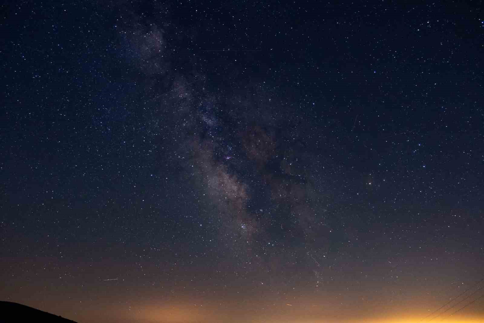 Meteor yağmuru görsel şölen sundu
