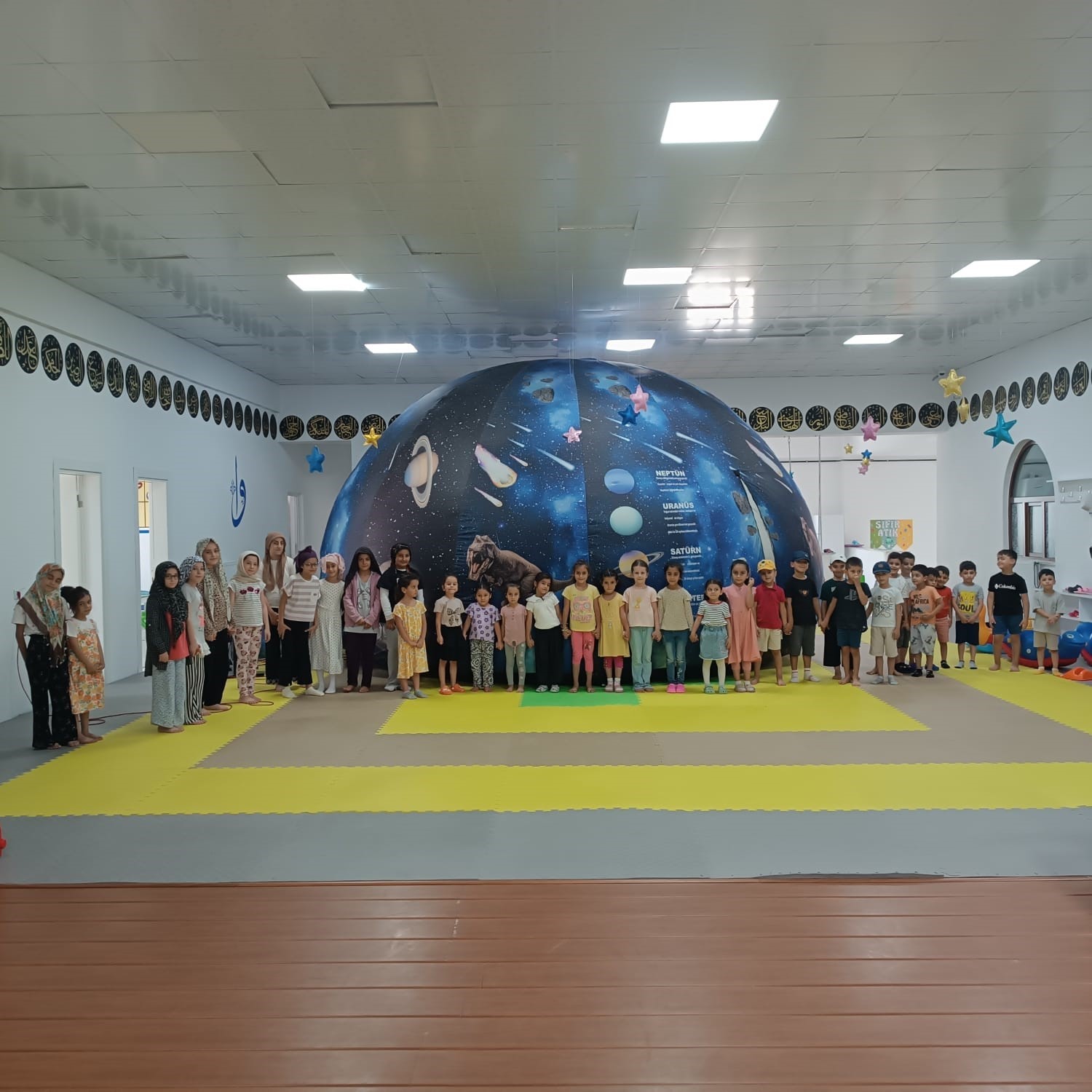 Yaz Kur&rsquo;an kursu, renkli etkinliklerle sona erdi
